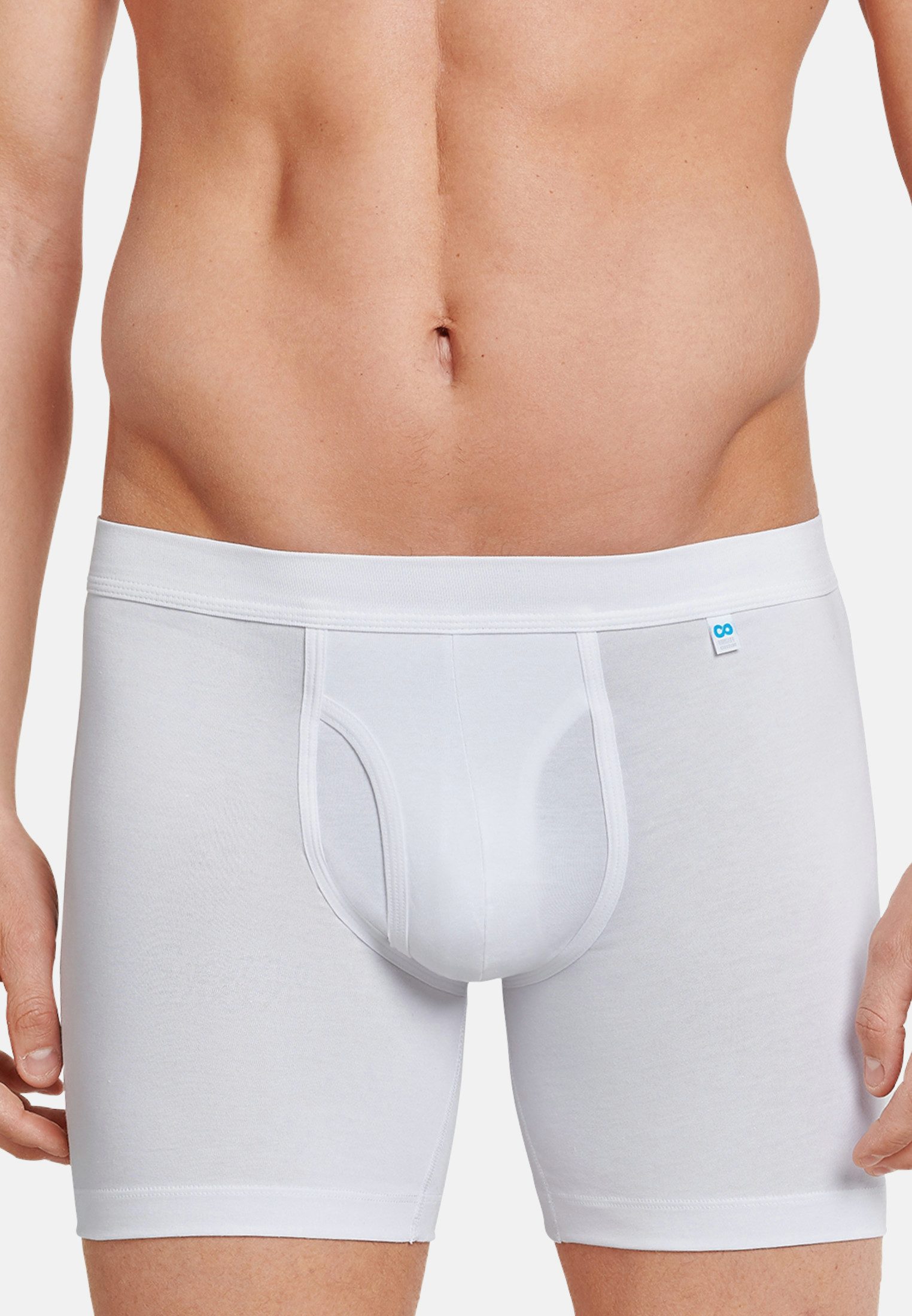 Schiesser Retro Boxer 2er Pack Long Life Cotton (Spar-Set, 2-St) Long Short günstig online kaufen