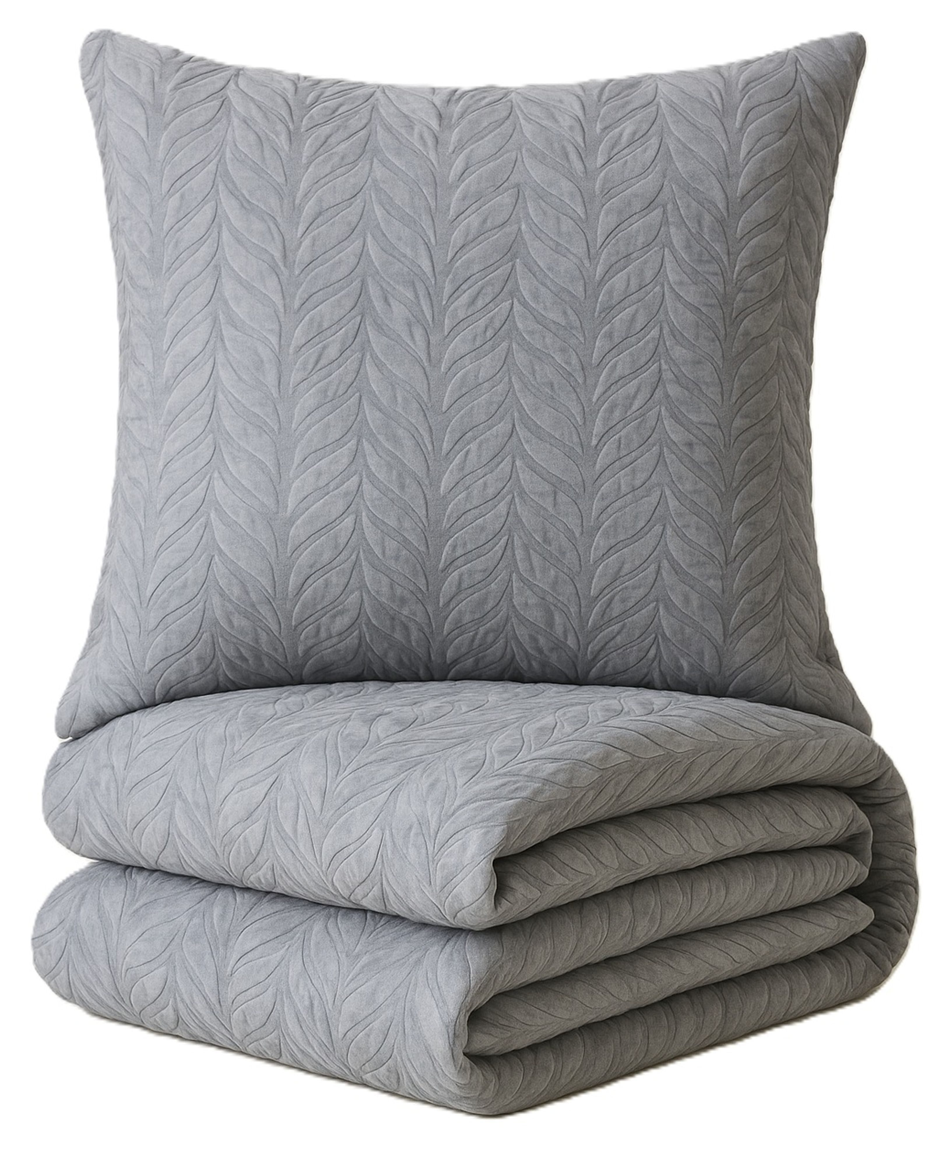 One Home Bettwäsche Prägemuster Blumen, Flanell, 2 teilig, geblümt Damast, günstig online kaufen