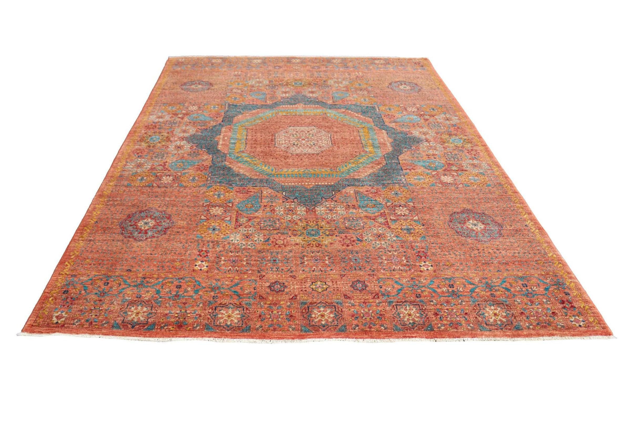 Nain Trading Orientteppich Mamluk 171x241 Handgeknüpfter Orientteppich, rechteckig, Höhe: 10 mm