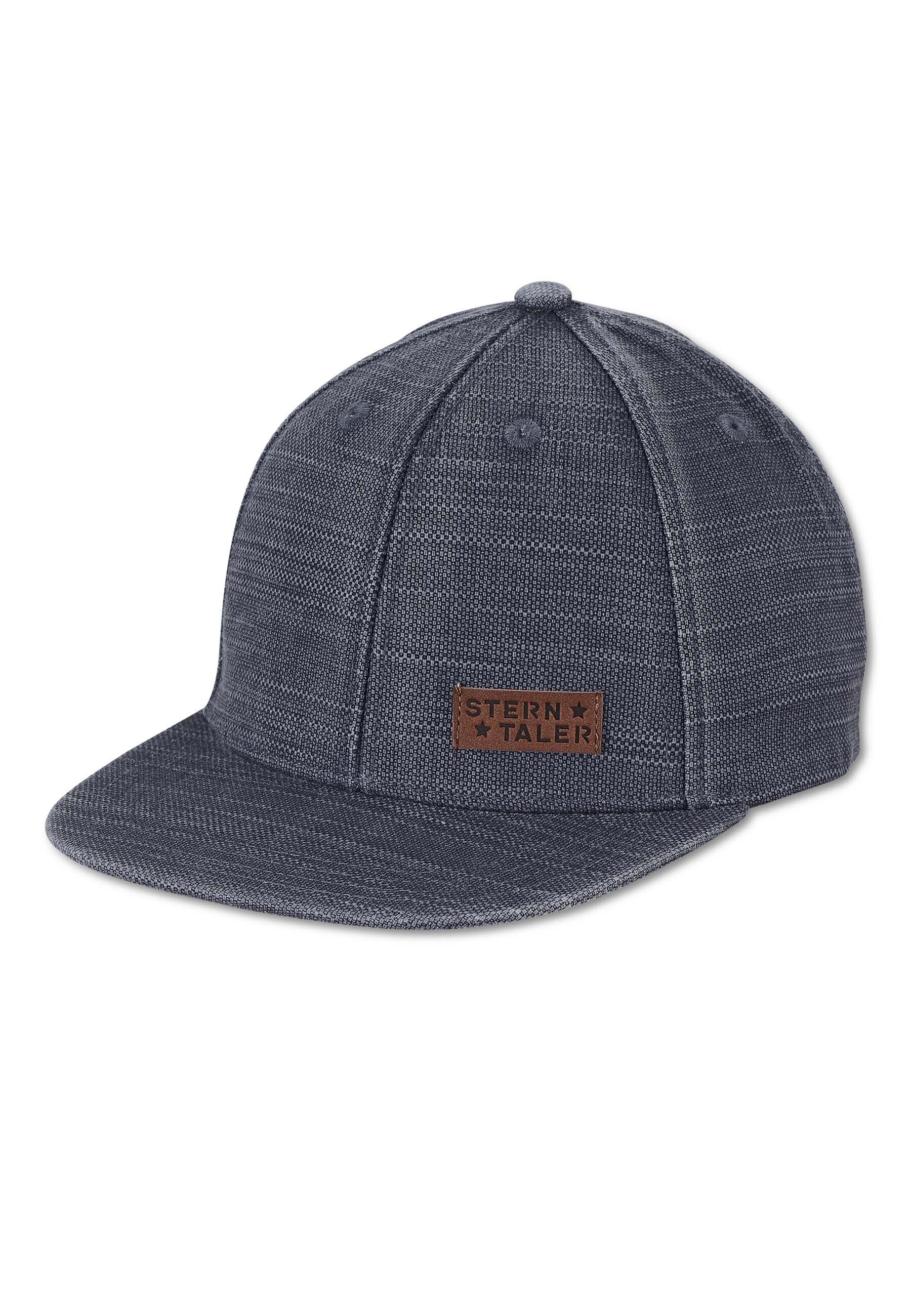 Sterntaler® Schirmmütze Basecap Struktur (1-St., Caps für Kinder aus Baumwolle und Mesh mit coolen Motiven) Mütze mit Metallschließe zur Größenregulierung