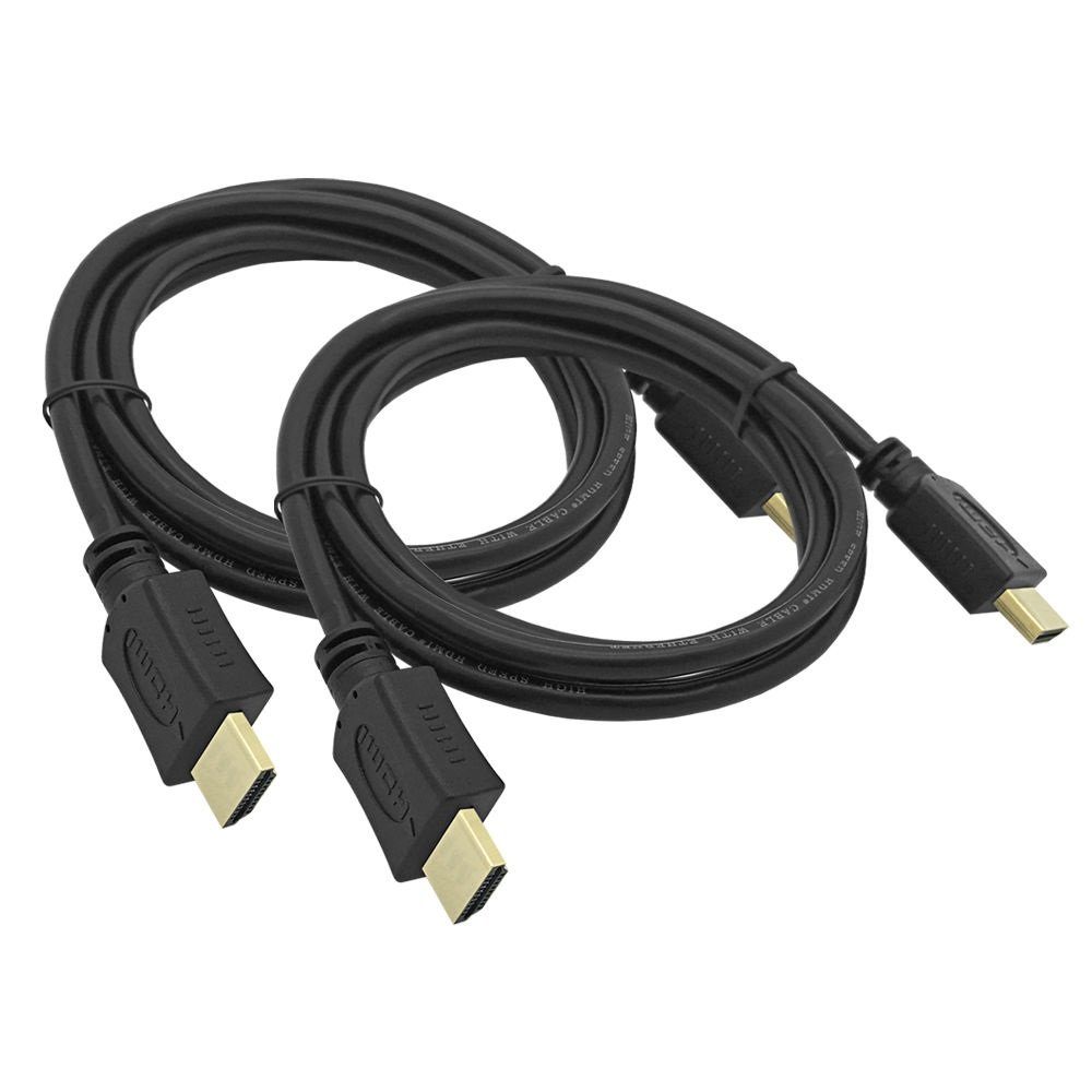 ARLI 1,5m Kabel HD 4K 2160p vergoldet Ethernet High Speed UHD TV Sat HDMI-Kabel, HDMI, HDMI (150 cm), Perfekt für gestochen scharfe Bild- & Tonübertragung