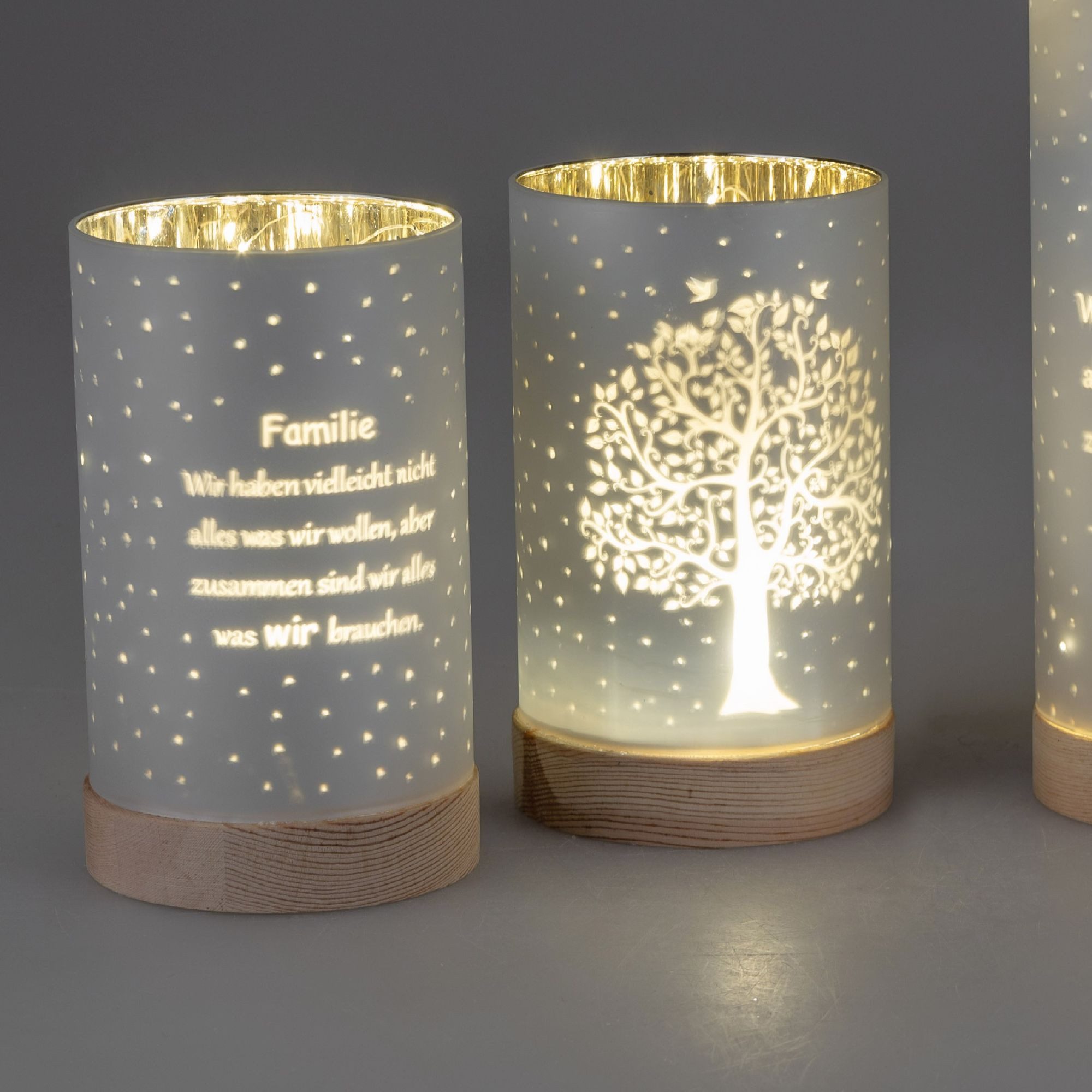 formano Nachttischlampe Sprüche, mit Timerfunktion günstig online kaufen