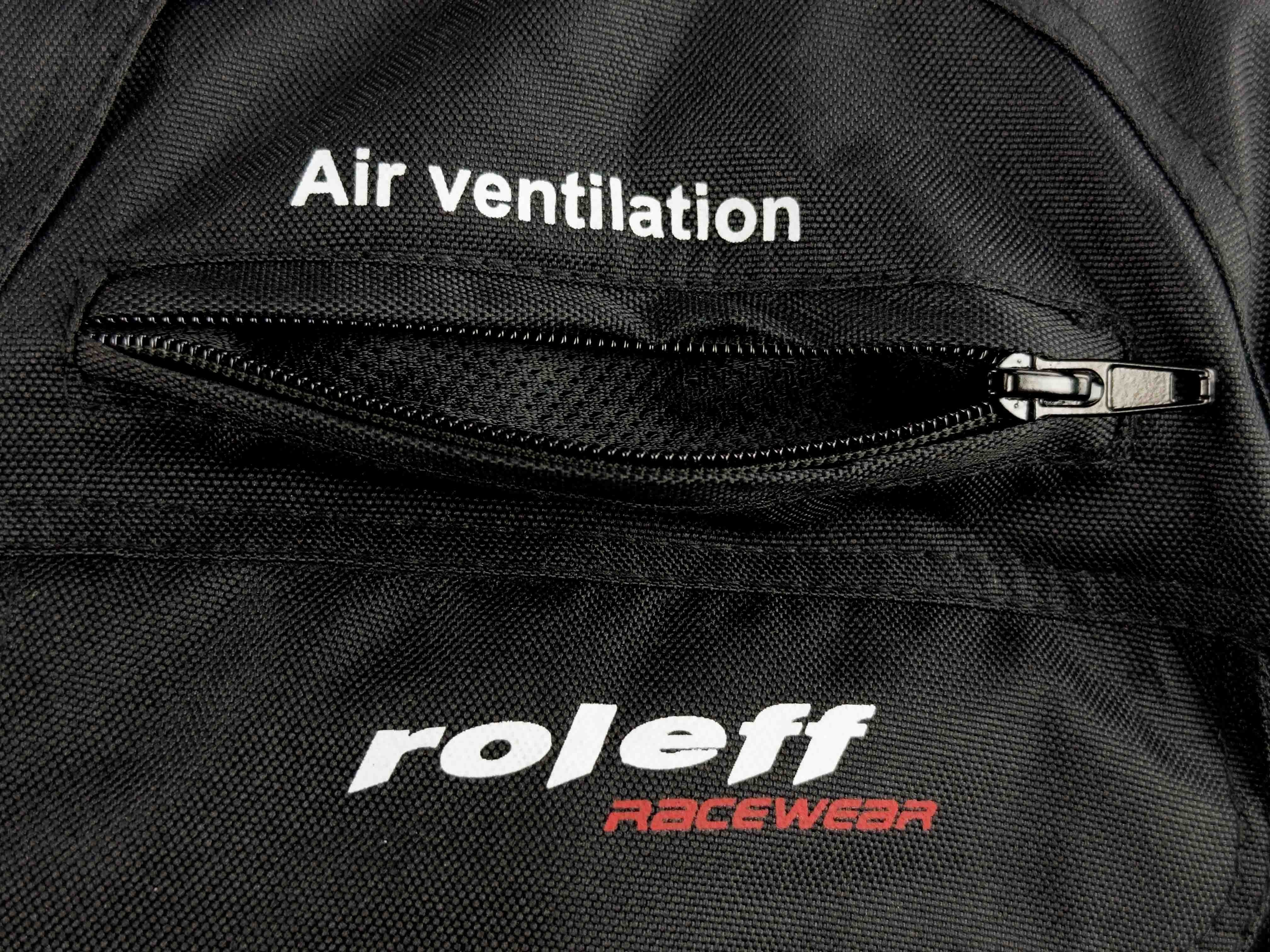 roleff Motorradjacke RO16011 - Wasserdicht, atmungsaktiv & mit Protektoren auch in großen Größen, in verschiedenen Farben erhältlich