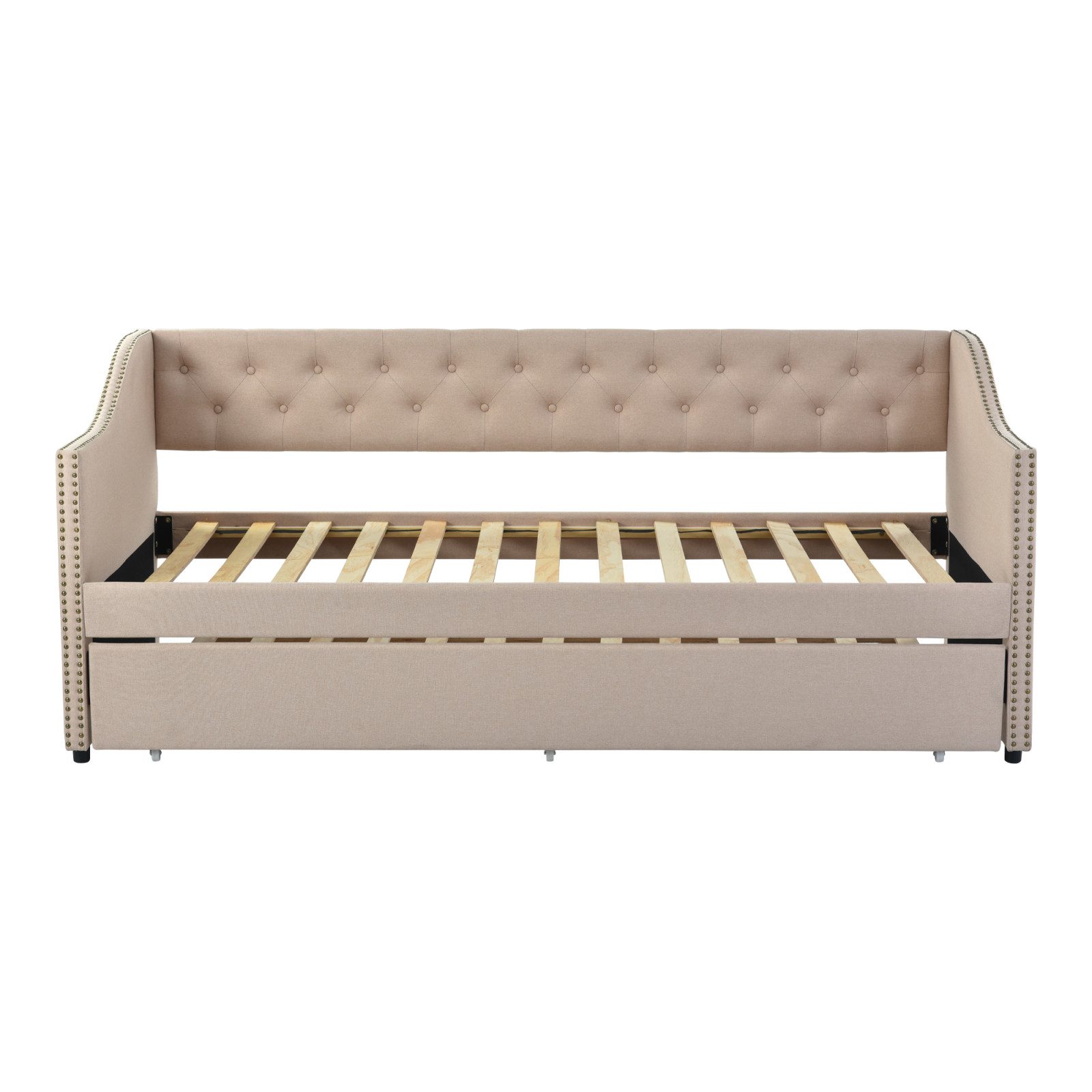 Gdood Polsterbett Daybett Tagesbett Ausziehbett (Schlafsofa), Mit Unterbett günstig online kaufen