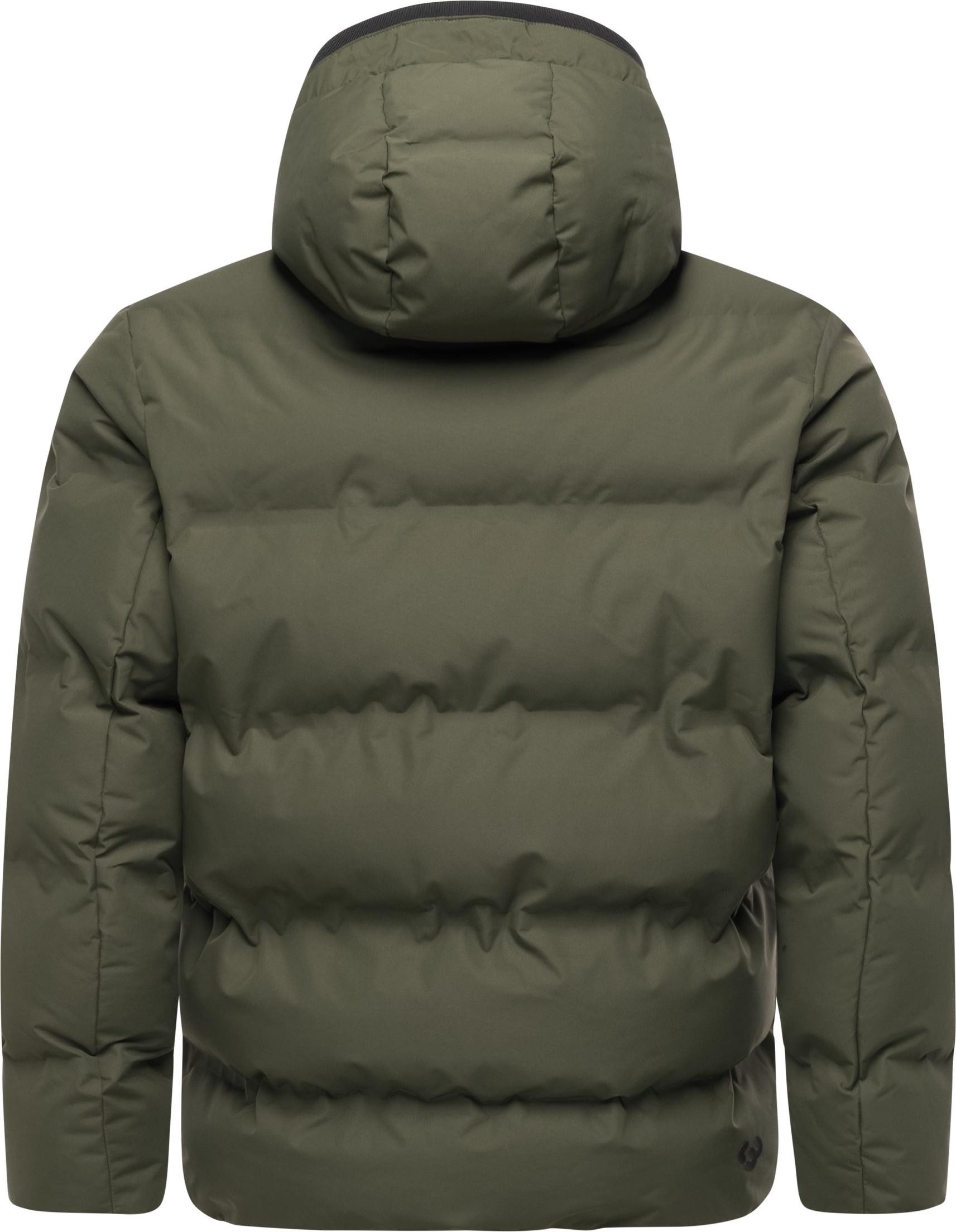 Ragwear Winterjacke Norgos Winter Steppjacke mit Kapuze