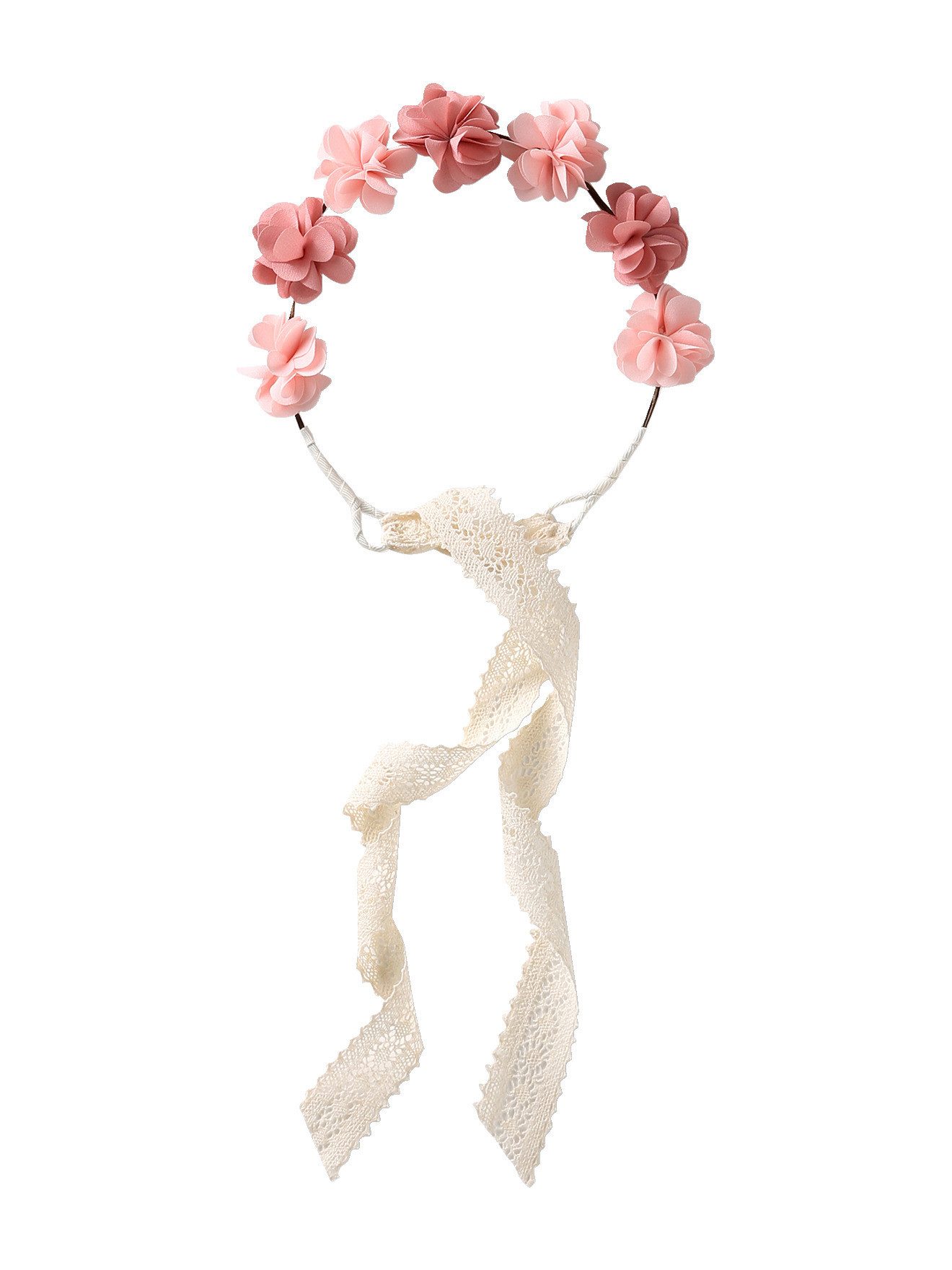 vertbaudet Haarband Blumenkranz für Mädchen, Boho-Haarschmuck