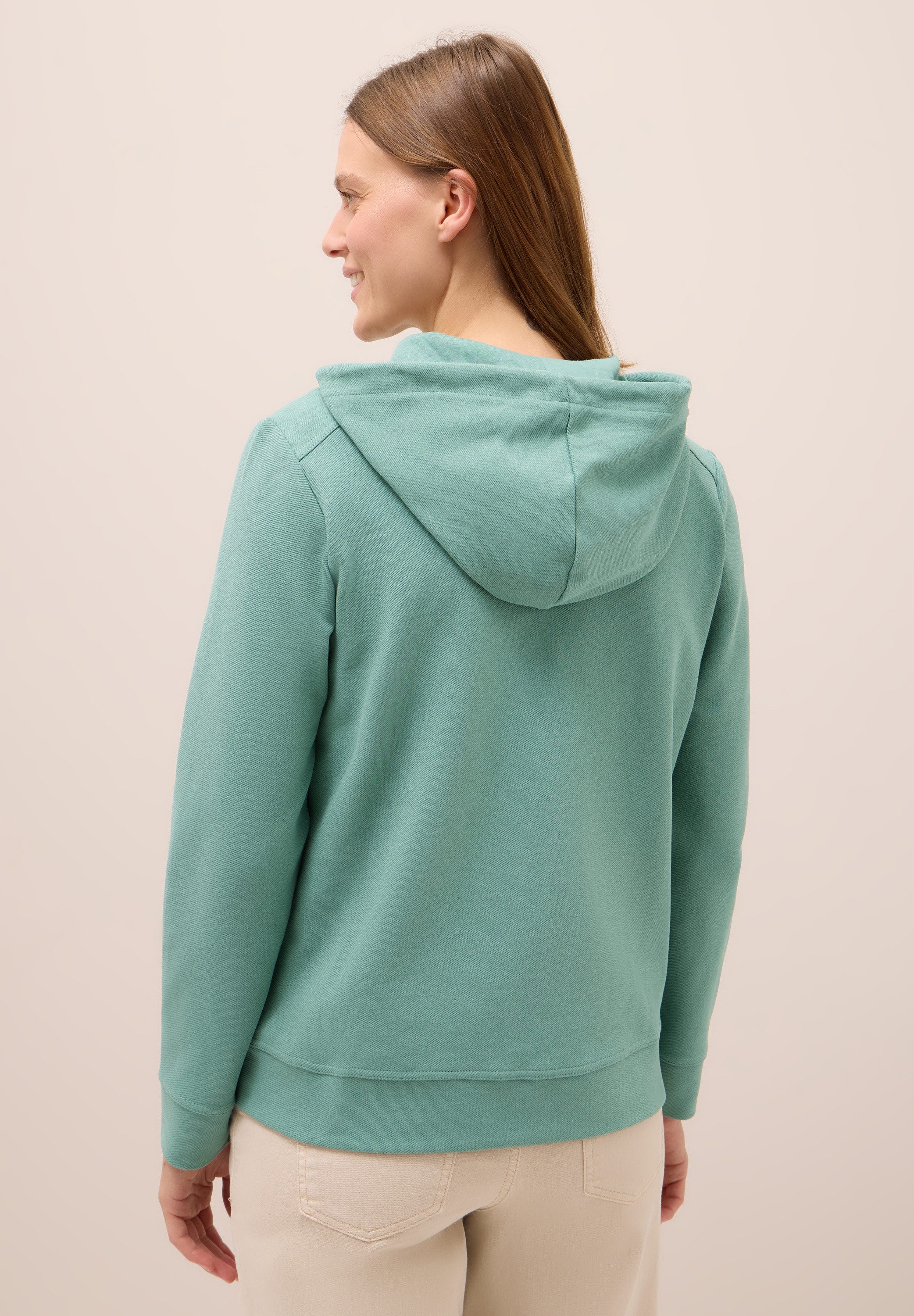 CECIL Sweatjacke mit Kapuze