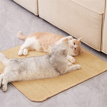 AFAZ New Trading UG Katzen-Kletterwand Verschleißfeste und kratzfeste Katzenkrallenbrett-Haustiermatte