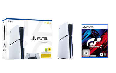 Playstation 5 Disk Edition (Slim) (Konsolen-Bundle, inkl. Gran Turismo 7)