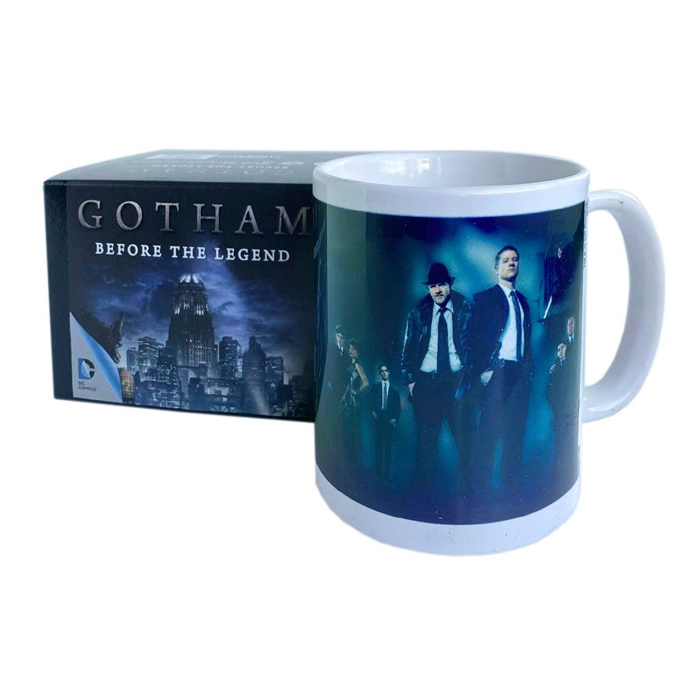 PYRAMID Tasse Gotham für DC Becher Tasse Steinzeug, Fans, Geschenkbox, Comics Tasse Group Gotham Group Keramik in