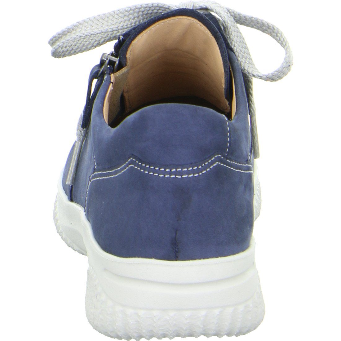 Schuhe, Ethno blau Hartjes - Hartjes Schnürschuh Schnürschuh Nubuk 048787 Damen