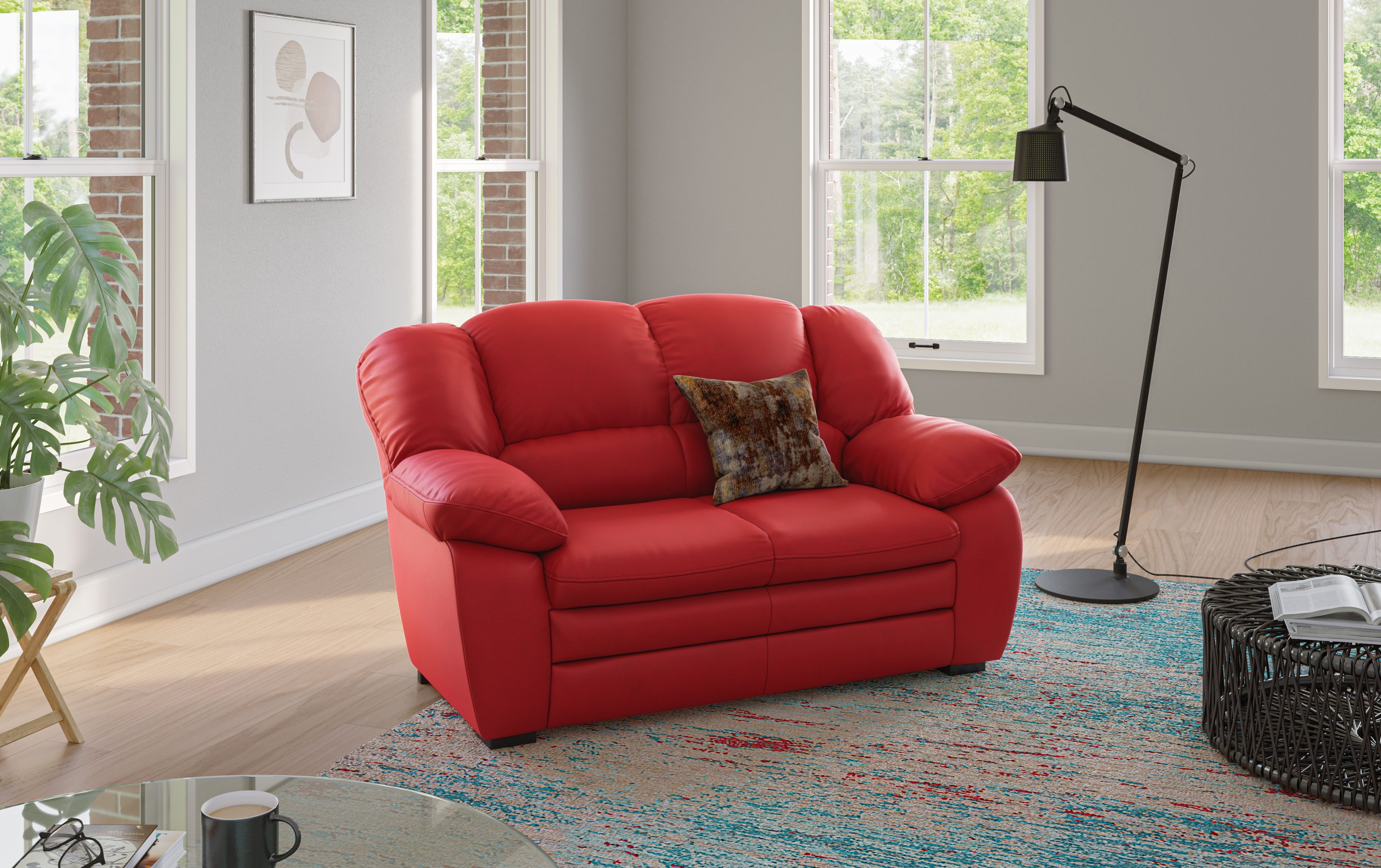 COTTA 2-Sitzer Casino Sofa, mit extra breiten Armlehnen, B: 159 cm, Polstergarnitur, auch als Set erhältlich