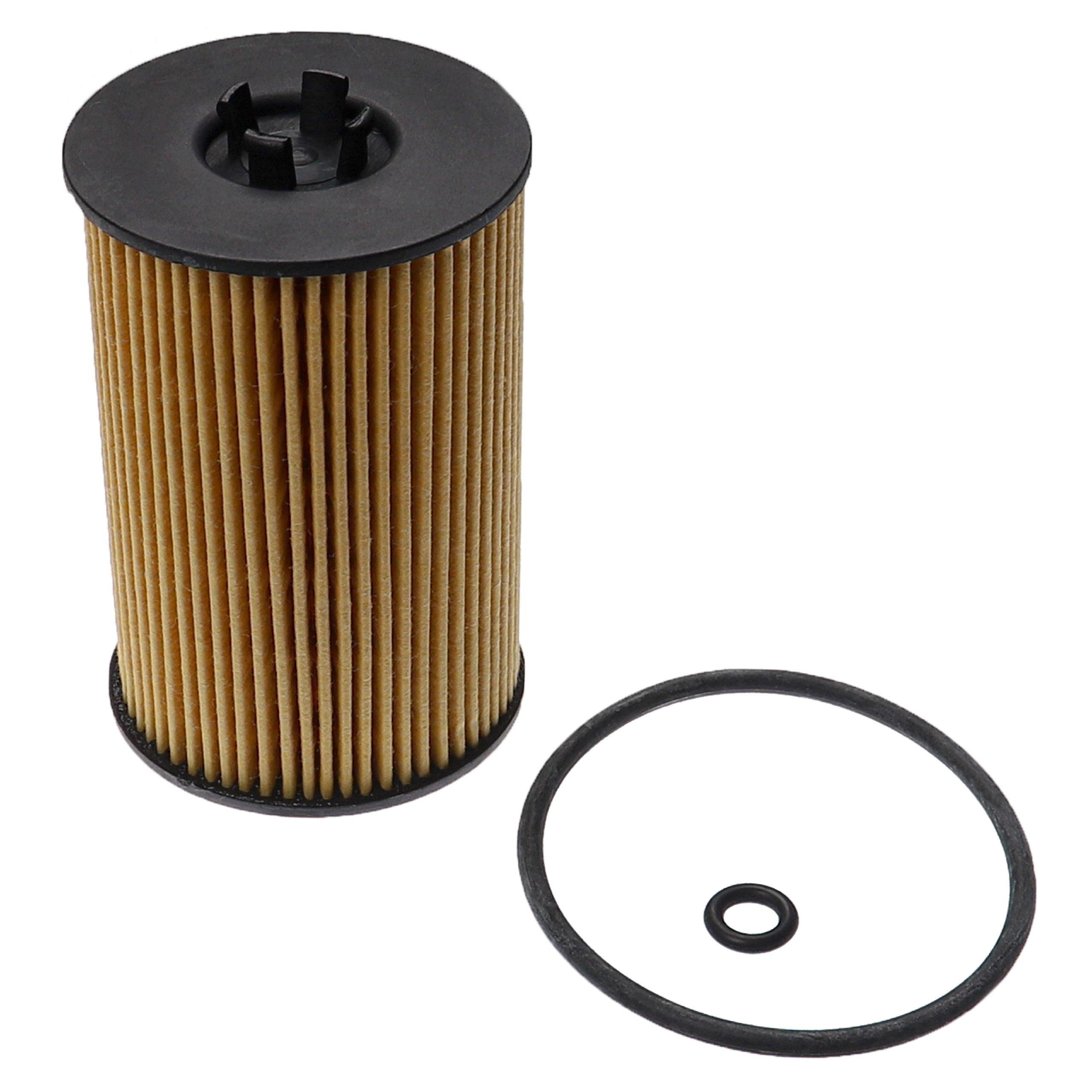 vhbw Ersatzfilter Ersatz für Muller Filter FOP287 für Auto, Zubehör für 03N115466 / 03N115562 / 03N115562B / F026407157 / EOF261 / FA6119ECO / OE688/3 / CH11675ECO / E340HD247 / OX787D / OX787D / OX787D / HU7020z / ELH4438 / FOP287 / L991 / S5144PE / OL07020-E / OP1016 / 2514400 / V10-2825 / WL7514 Universal, Einfache Installation