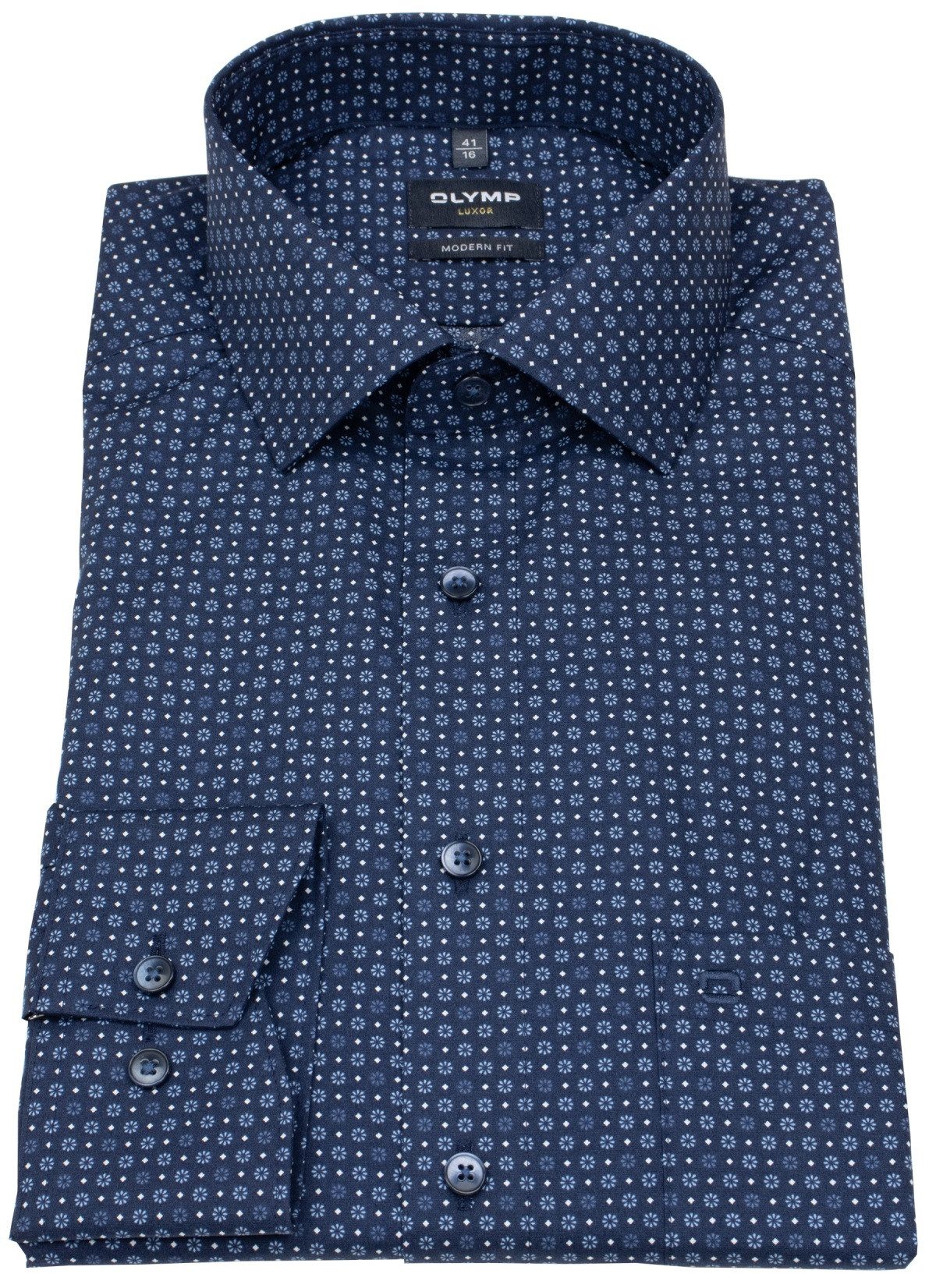 Langarmhemd Modern Fit
