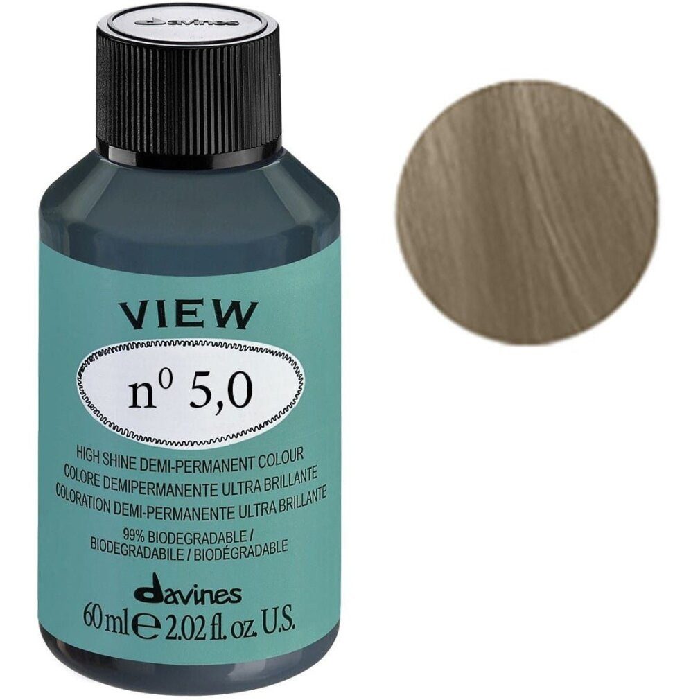 Davines Haarpflege-Set, View, Demi-Permanentes Haarfärbemittel, 5.0, 60 ml