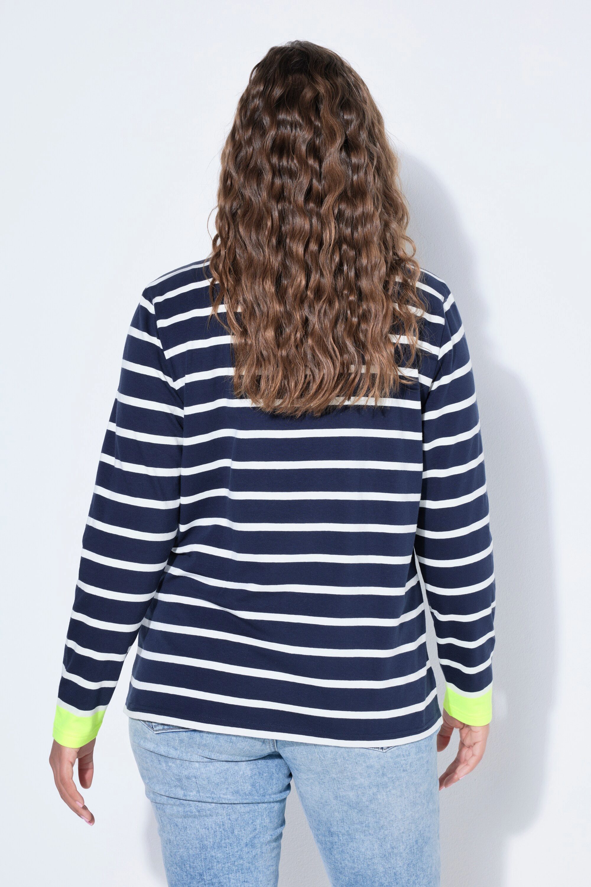 Laurasøn Poloshirt Ringelshirt mit Polokragen günstig online kaufen