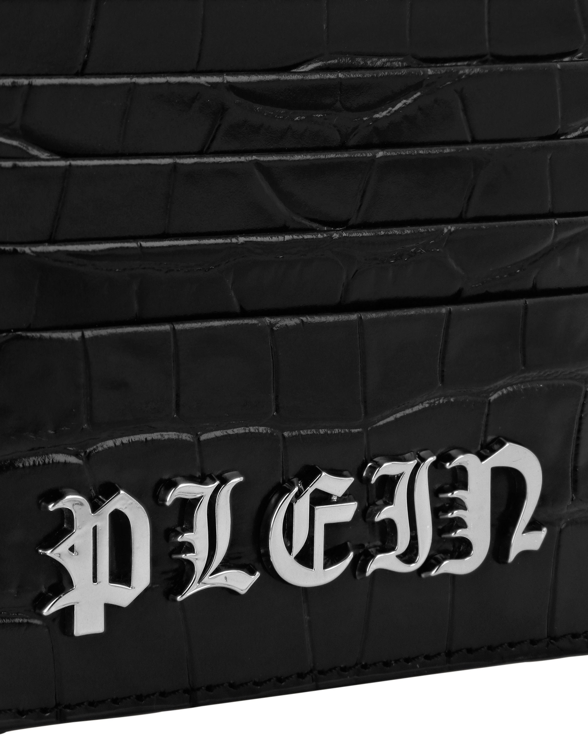 PHILIPP PLEIN Clutch Gothic Plein Crocco Print