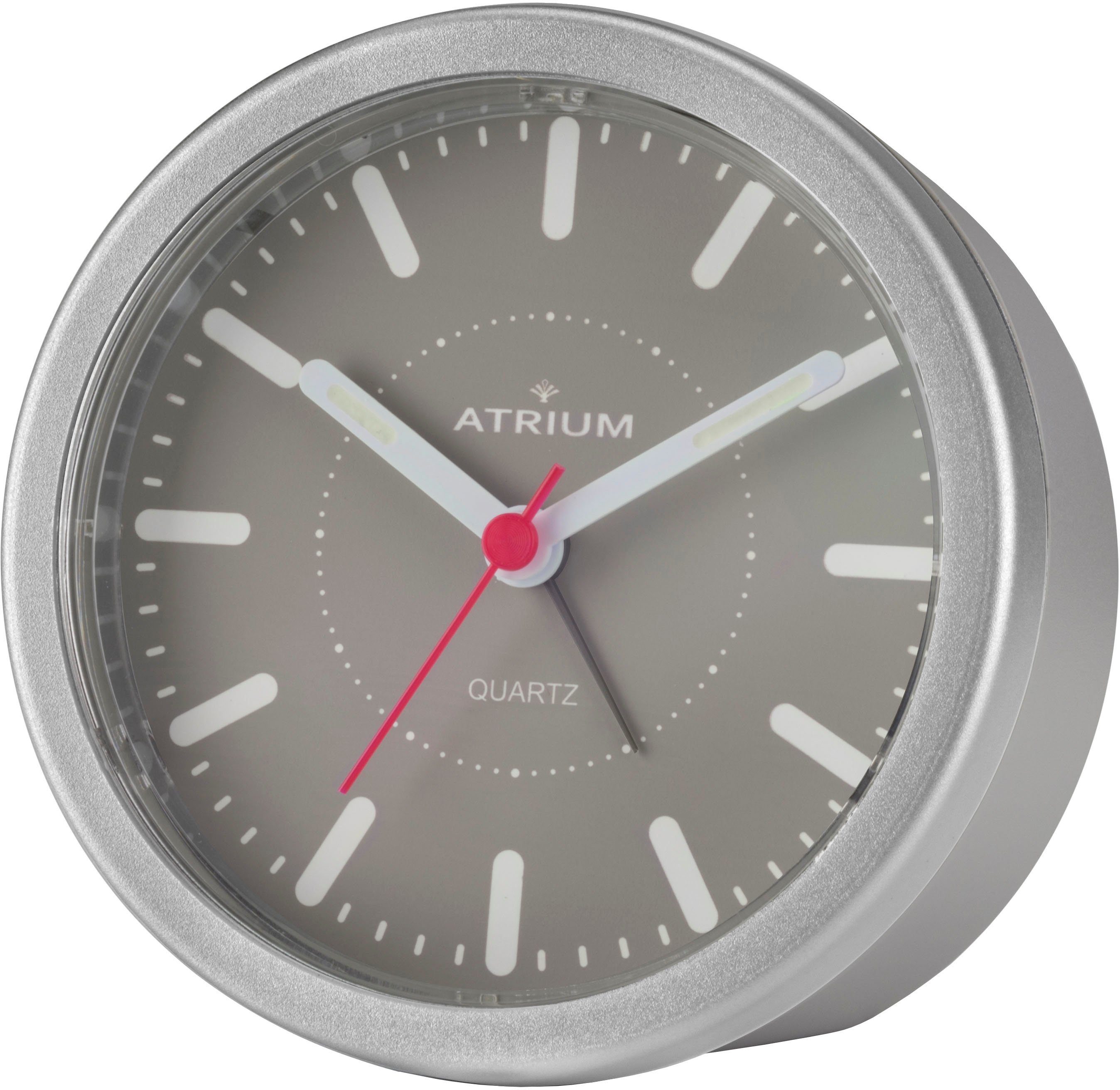 Atrium Quarzwecker A261-19 Wecker, Schlafzimmer, schleichende Sekunde, Snooze, Geschenkidee
