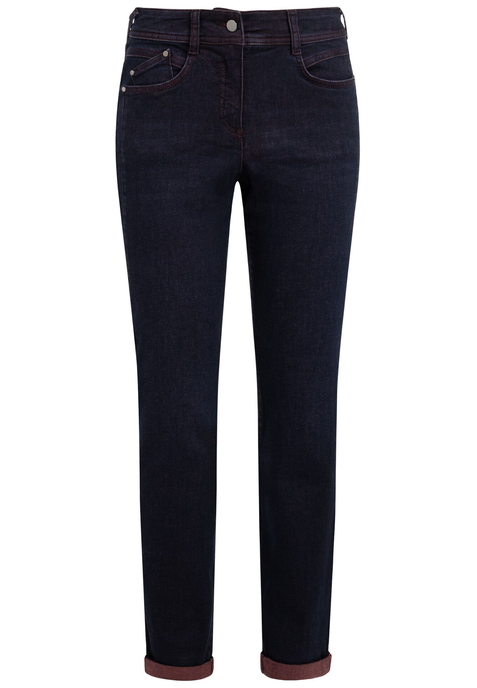 Recover 5-Pocket-Jeans Pants DENIM DARLIN BORDEAUX BLAU/
