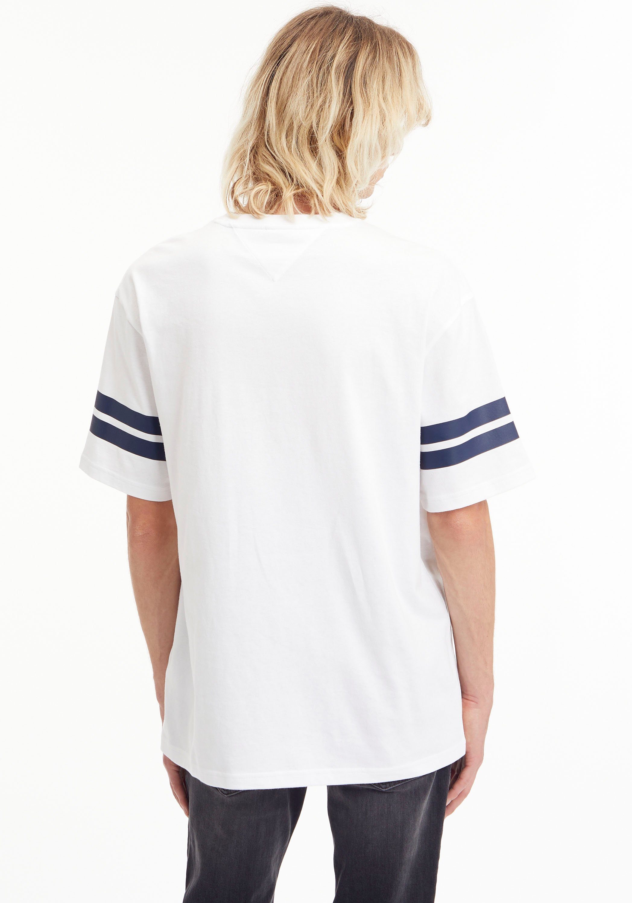 Tommy Jeans LOGO 85 White T-Shirt COLLEGE TJM SKATER