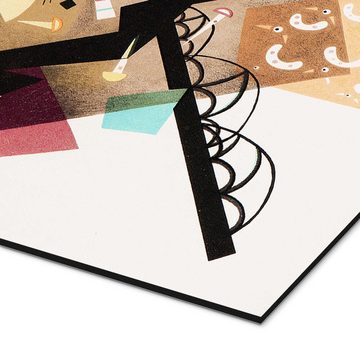 Posterlounge Alu-Dibond-Druck Wassily Kandinsky, Entwurf zu 'Auf Weiss II', Büro Modern Malerei