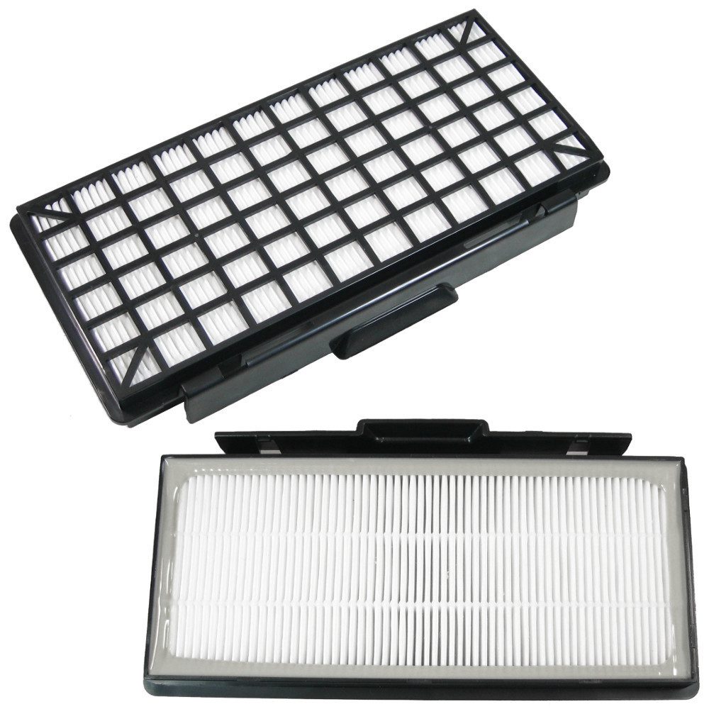 Trade-Shop HEPA-Filter passend für Siemens Q5.0, Z5.0, Z6.0, Z7.0, VSQ5X1230, VSQ5X1238, Zubehör für Staubsauger, Allergikerfilter / Pollenfilter / Hygienefilter mit Power-Filtration