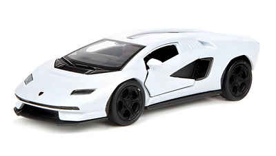 Welly Modellauto LAMBORGHINI Countach LPI 800-4 Modellauto aus Metall 05(Weiss), Modell Auto Spielzeugauto Spielzeug