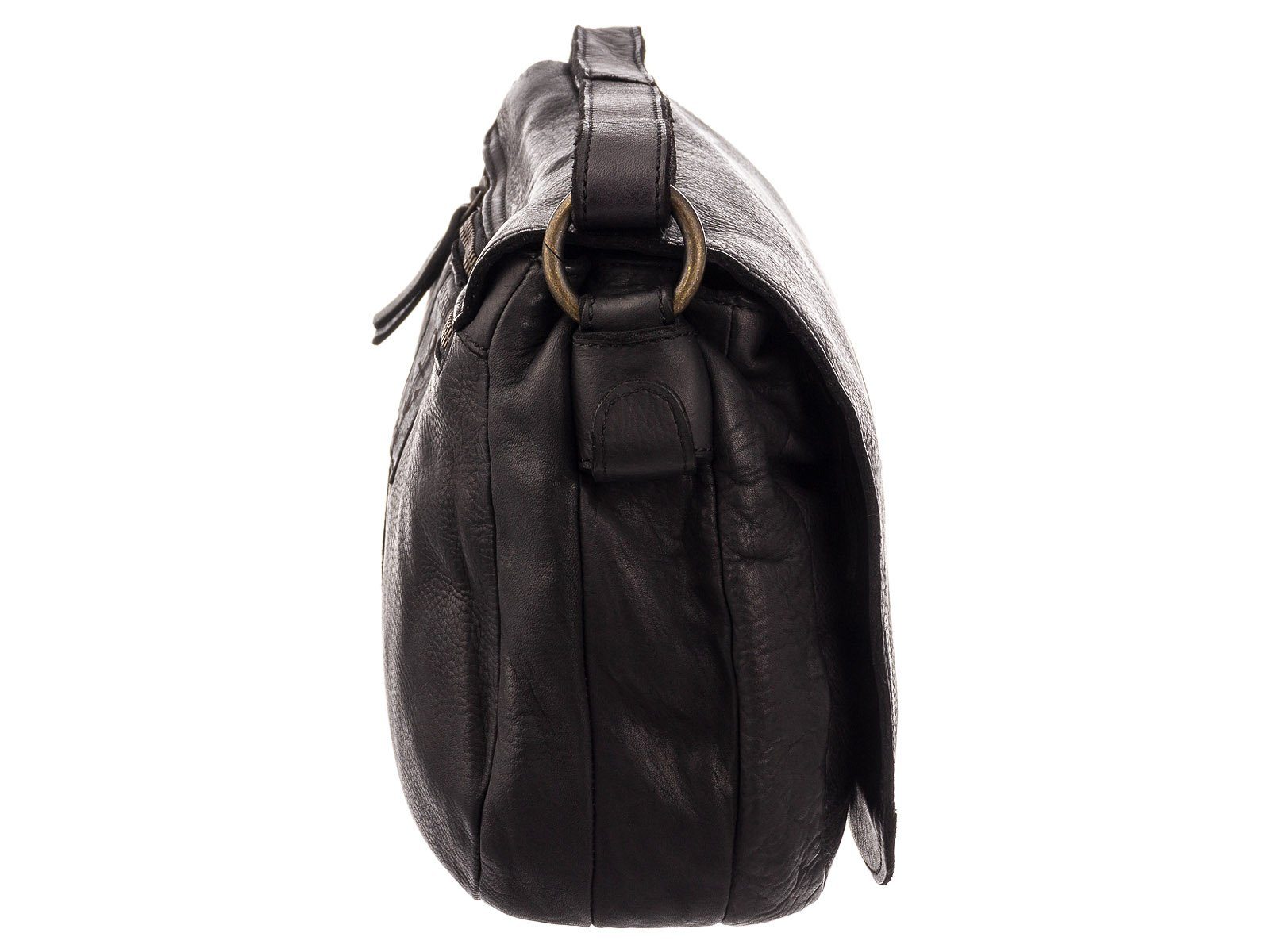 HARBOUR 2nd Schultertasche Lotta Anchor Love Saddlebag Überschlagtasche, Leder