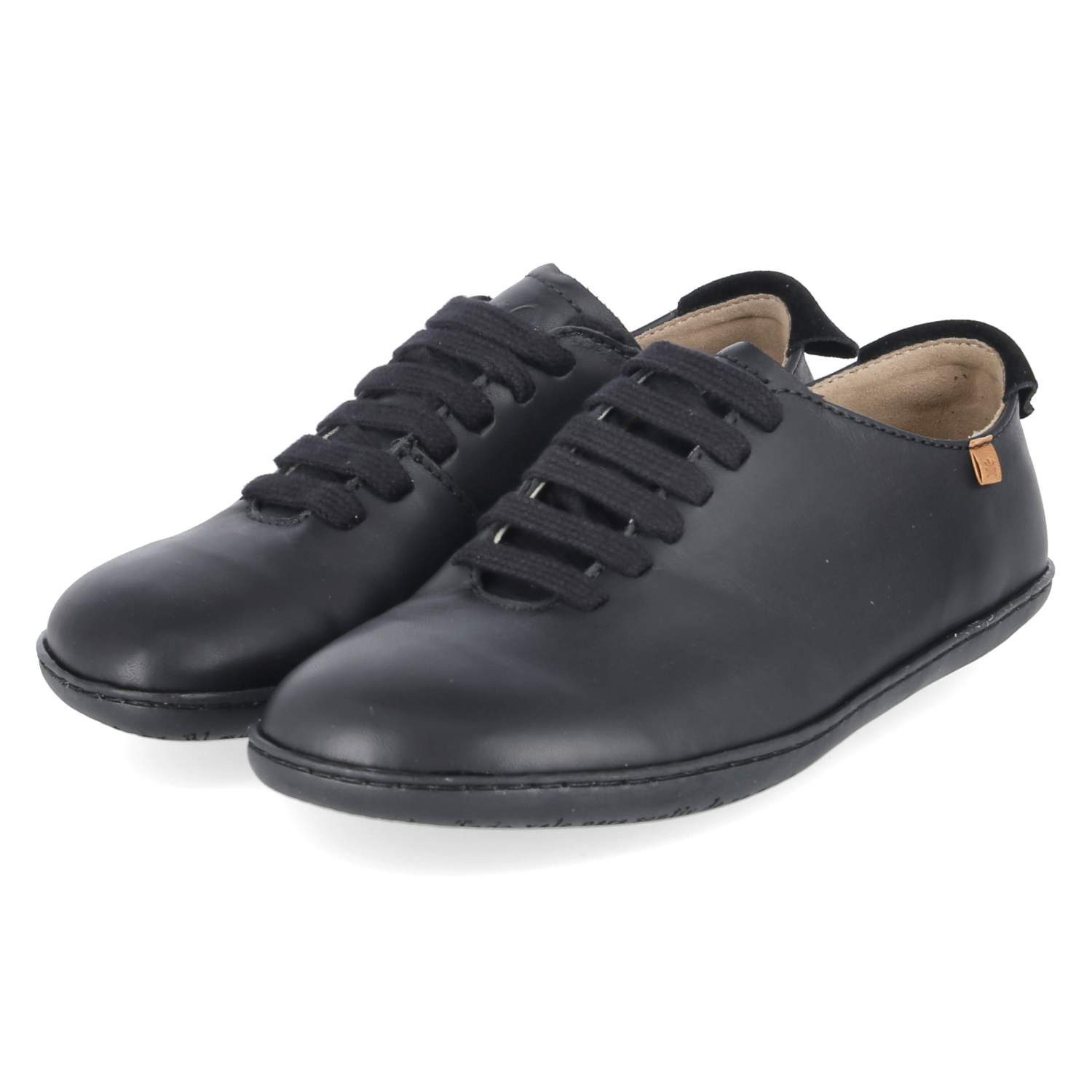 El Naturalista El Naturalista N296 BLACK Damen Glattleder black Schnürschuh