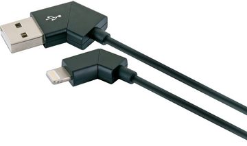 Schwaiger LKW120L 533 Smartphone-Kabel, USB 2.0 A Stecker, Apple® Lightning Stecker, (120 cm), universal einsetzbar
