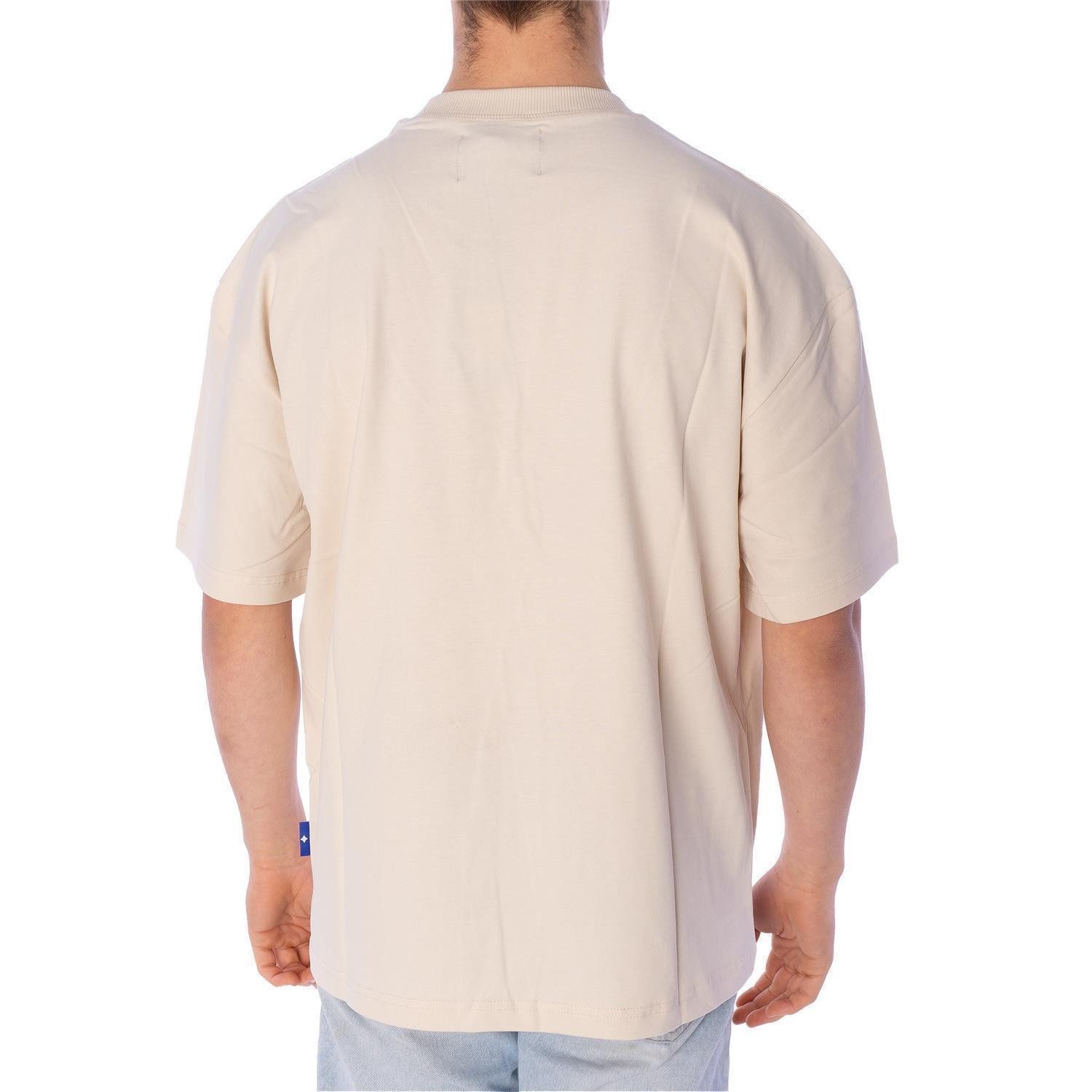 PEQUS T-Shirt T-Shirt Pequs Helios Graphic (1-tlg) Großes "Pequs" Logo-Print auf der Vorderseite