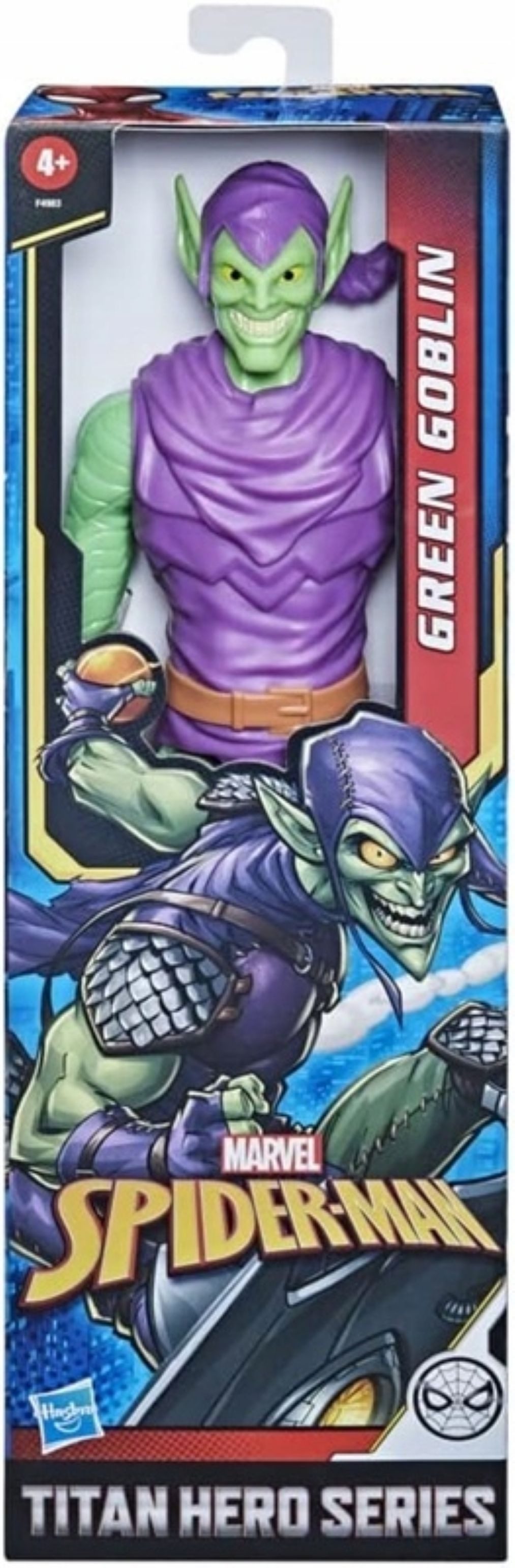 Hasbro Spielfigur Hasbro Marvel Spider-Man Green Goblin Titan Hero Figur 30 cm, (1-tlg)