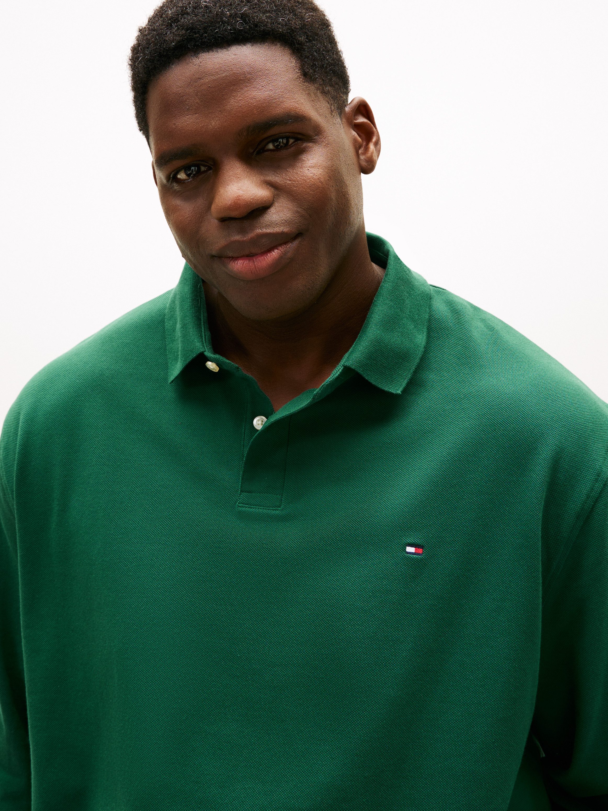 Tommy Hilfiger Big & Tall Langarm-Poloshirt BT-1985 REGULAR LS POLO-B in Gr günstig online kaufen