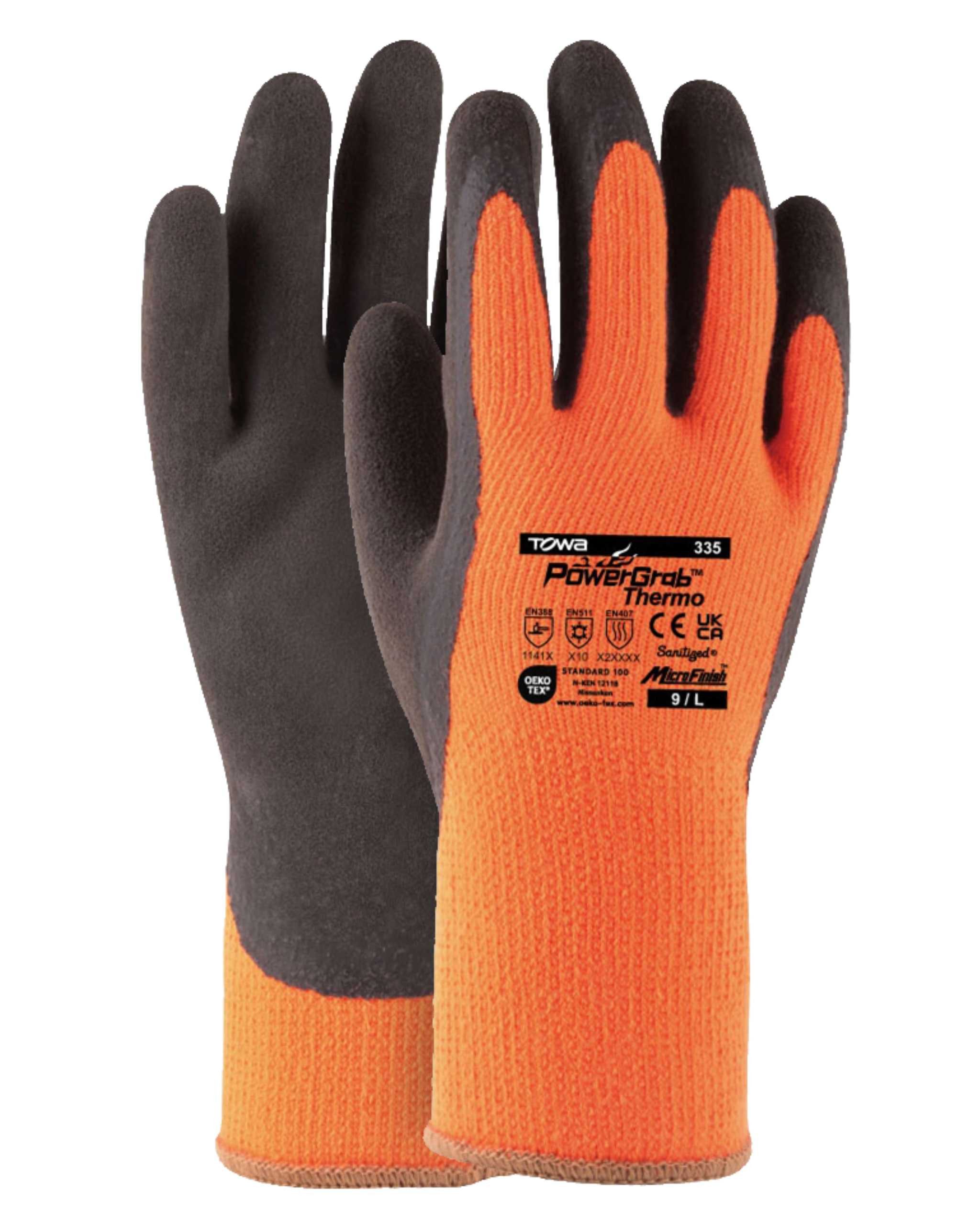 Towa Winter-Arbeitshandschuhe Towa PowerGrab Thermo 335 Winter-Arbeitshandschuhe