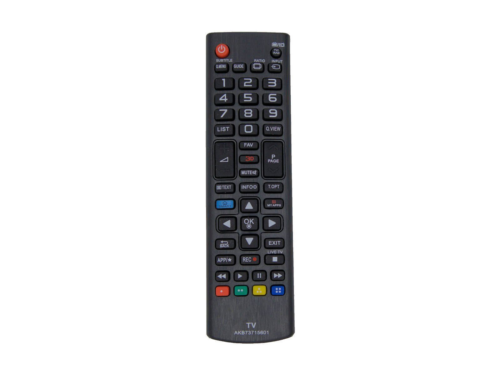 azurano Ersatz für LG AKB73715601 Universal-Smart-TV-Fernbedienung