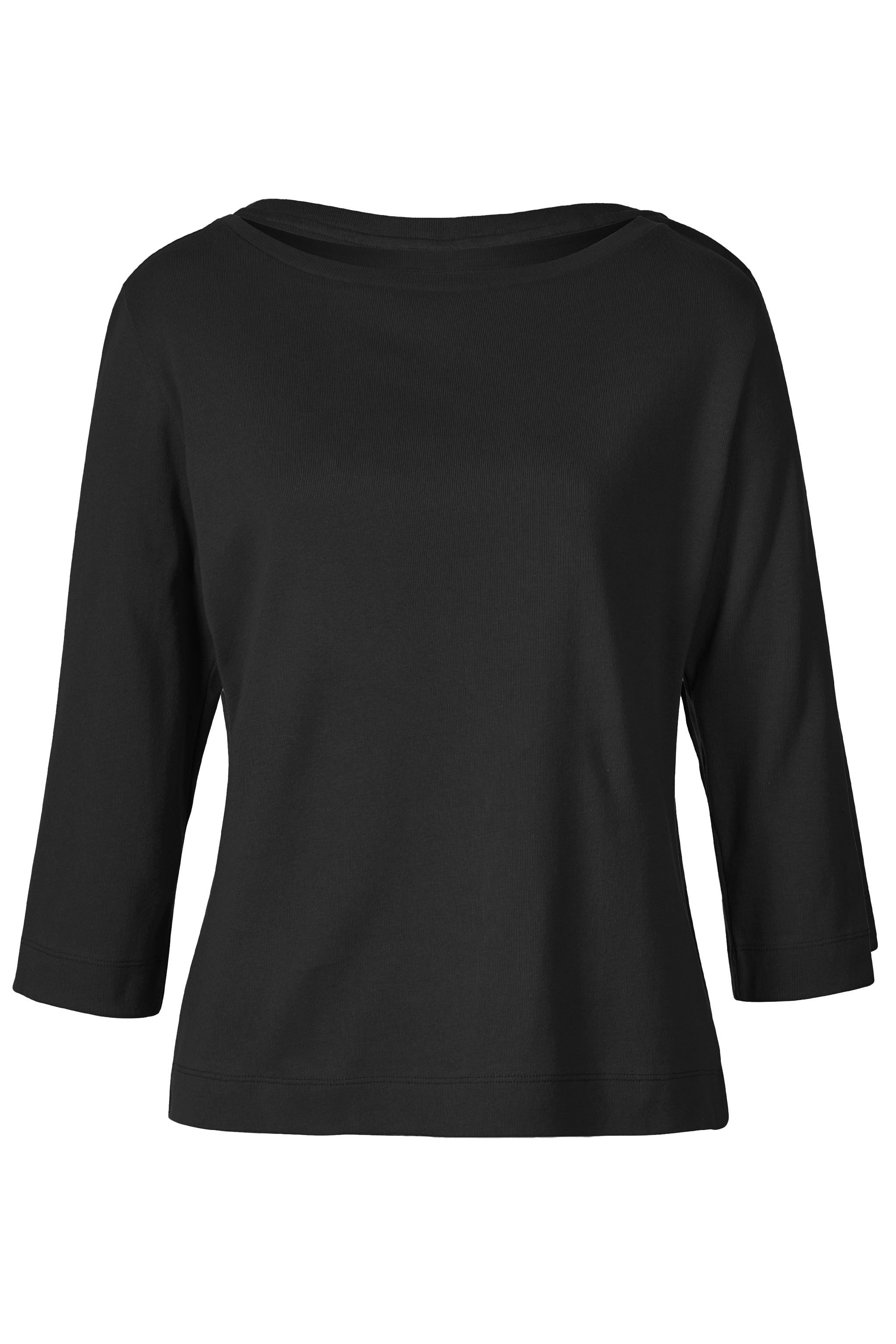 Himalaya Clothing 3/4-Arm-Shirt Basic Shirt 3/4 Arm Damen "Alma" mit Rundha günstig online kaufen