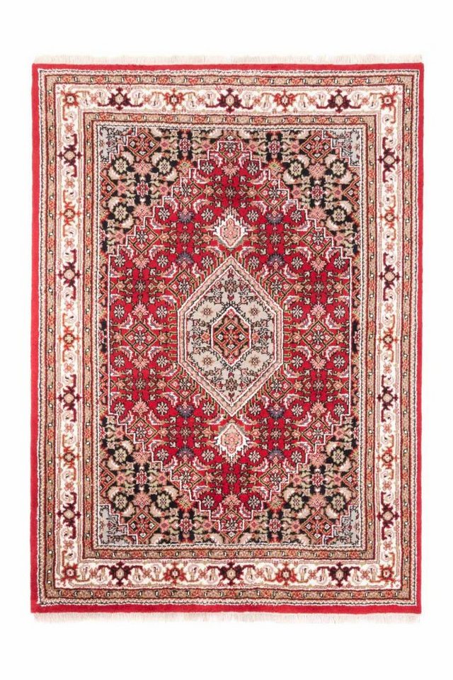 Orientteppich Orientteppich - Bidjar - Indus - Bombay - läufer, morgenland,  rechteckig, Höhe: 18 mm, handgeknüpft