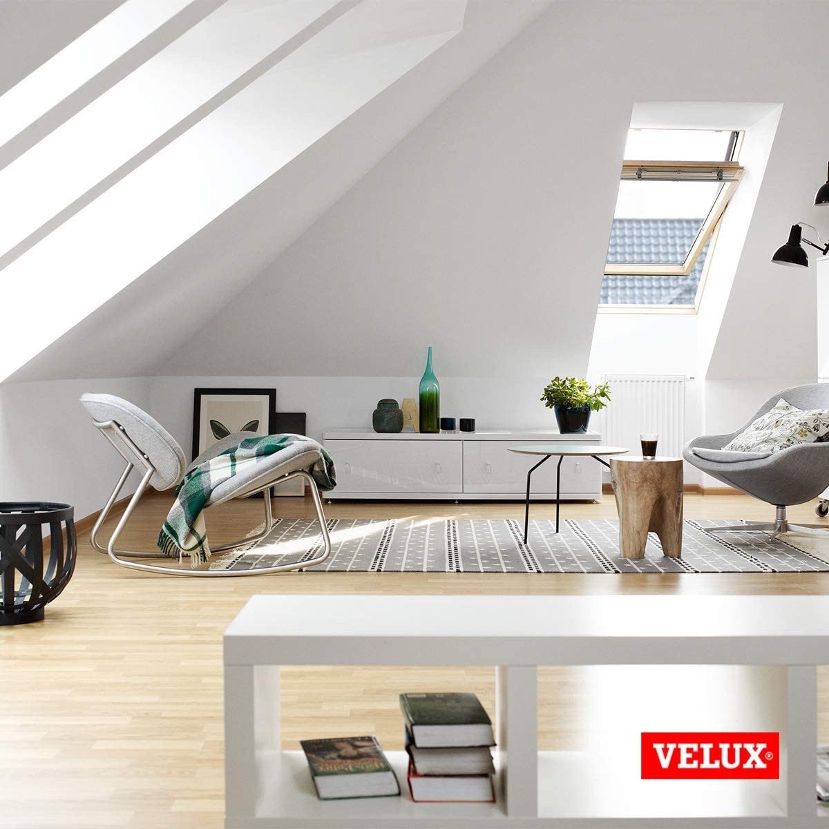 VELUX Sonnenschutz VELUX RHL SK00 Sichtschutzrollo 118×140 Beige