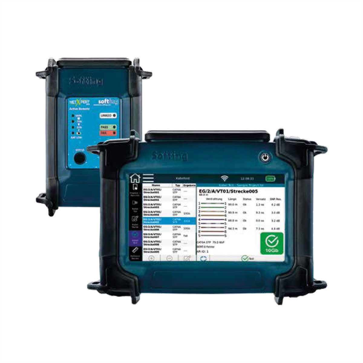 Softing NetXpert XG2 10G Netzwerk-/Verkabelungs-Qualifizierer Netzwerk-Adapter, 226736