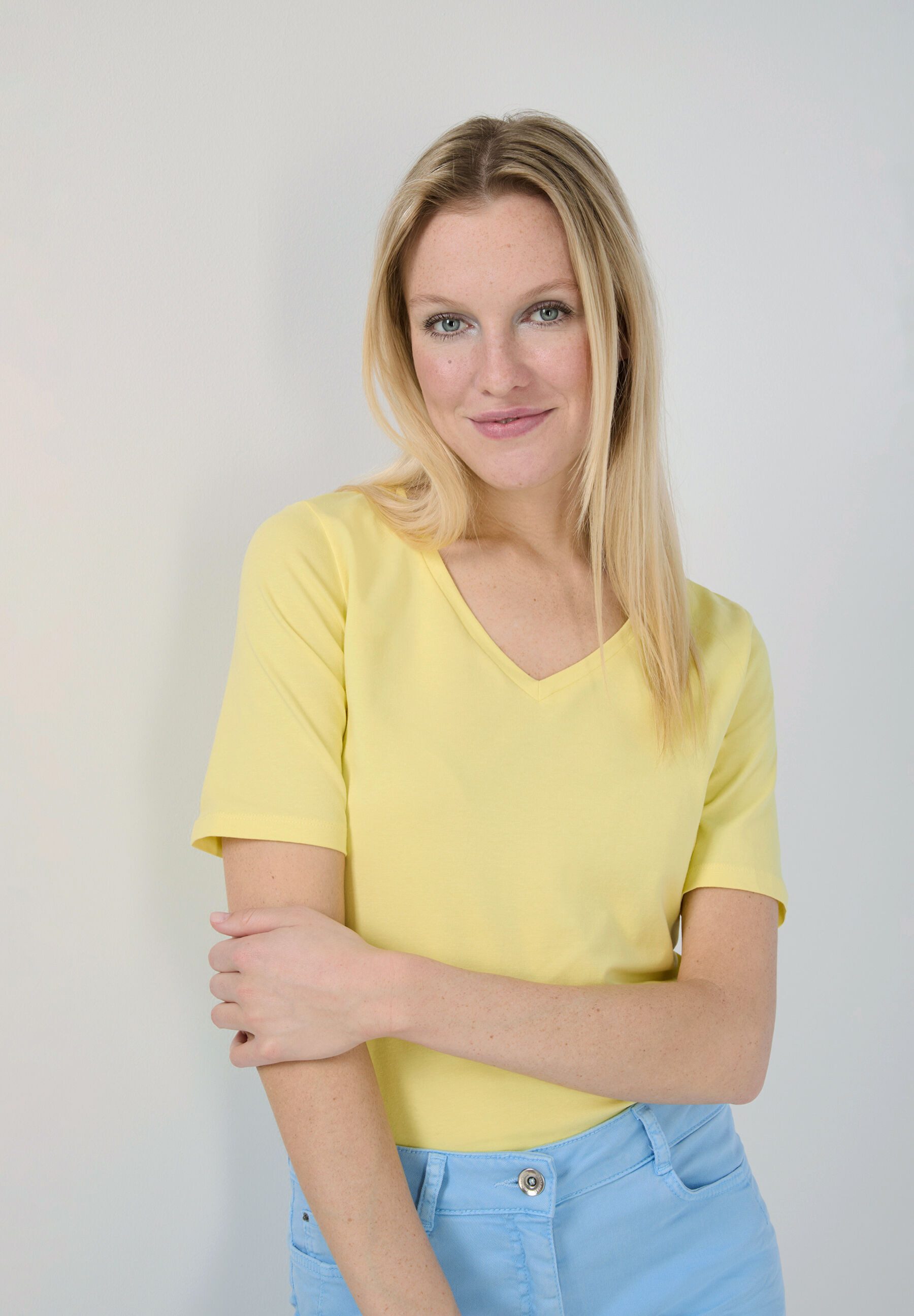 MORE&MORE Kurzarmshirt günstig online kaufen