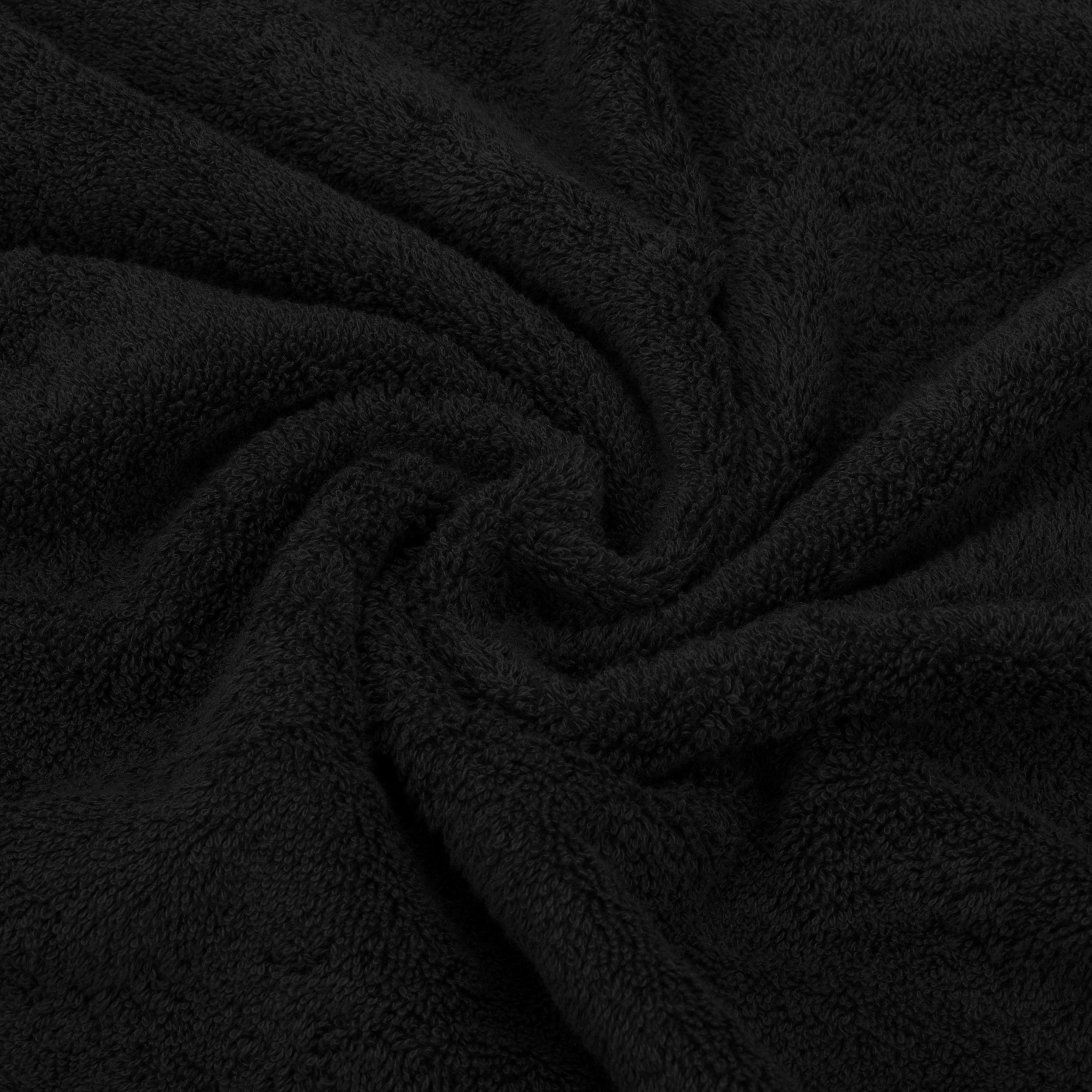 HAMMETEX Handtuch Set 6-teiliges Handtuch Set, 100% Baumwolle, Weich & Saugstark, Frottier (Set, 6-St), mit Bordüre, einfarbig, weich – Bild 5 von 5