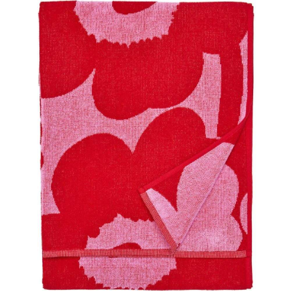 Pink-Red Badetücher Marimekko Badetuch Unikko