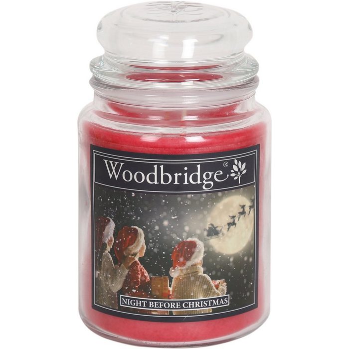 Woodbridge Duftkerze Night Before Christmas Weihnachtsdeko rot (1-tlg)