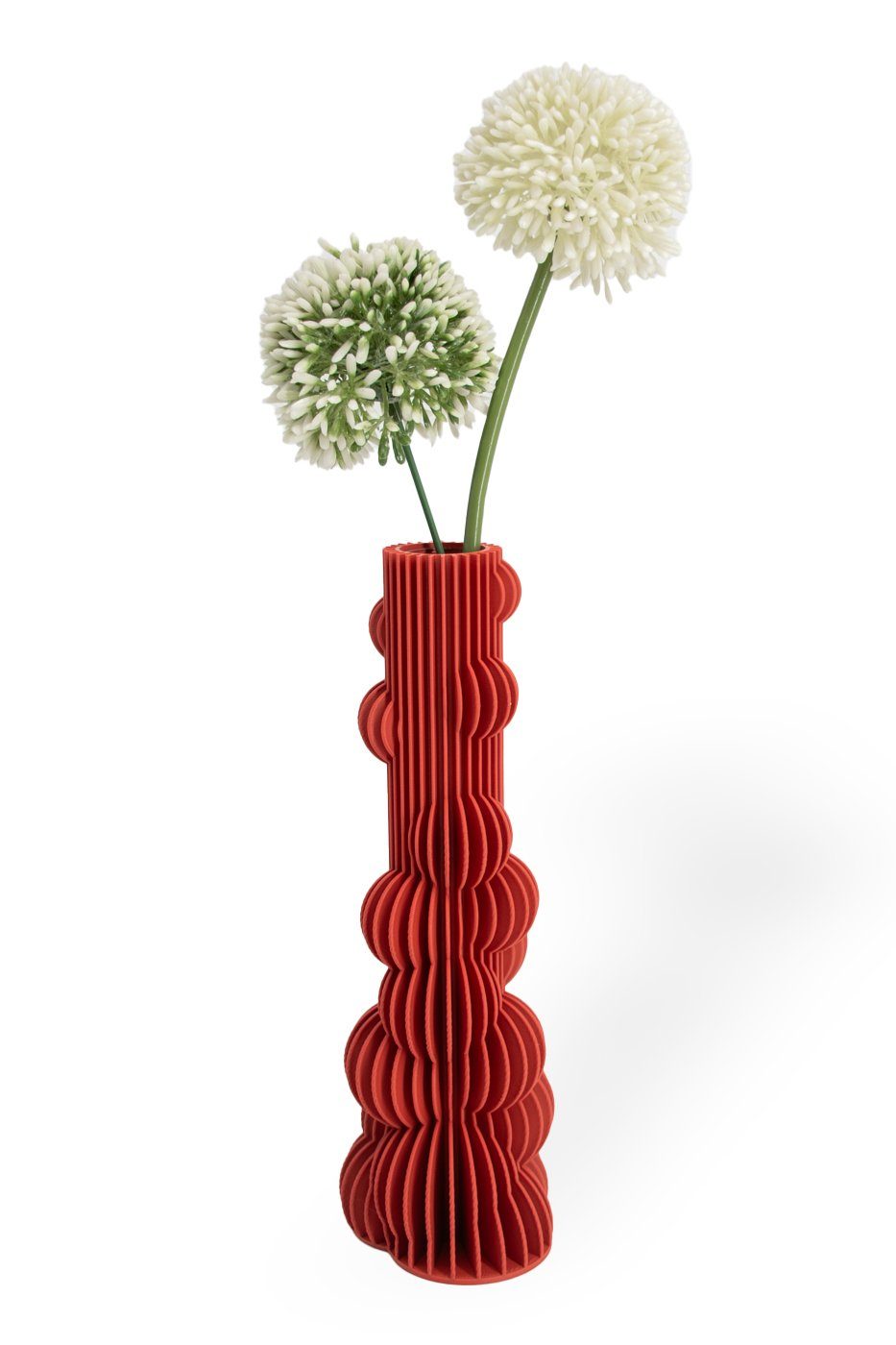 Shapes - Decorations Dekovase Bubble Two - Exclusive by Martin Žampach, Vase, 10 Farben (Einzelmodell, Vase mit Borosilikatglas zur Nutzung mit Wasser), Wasserdicht; Leichte Struktur innerhalb des Materials (Rillung)