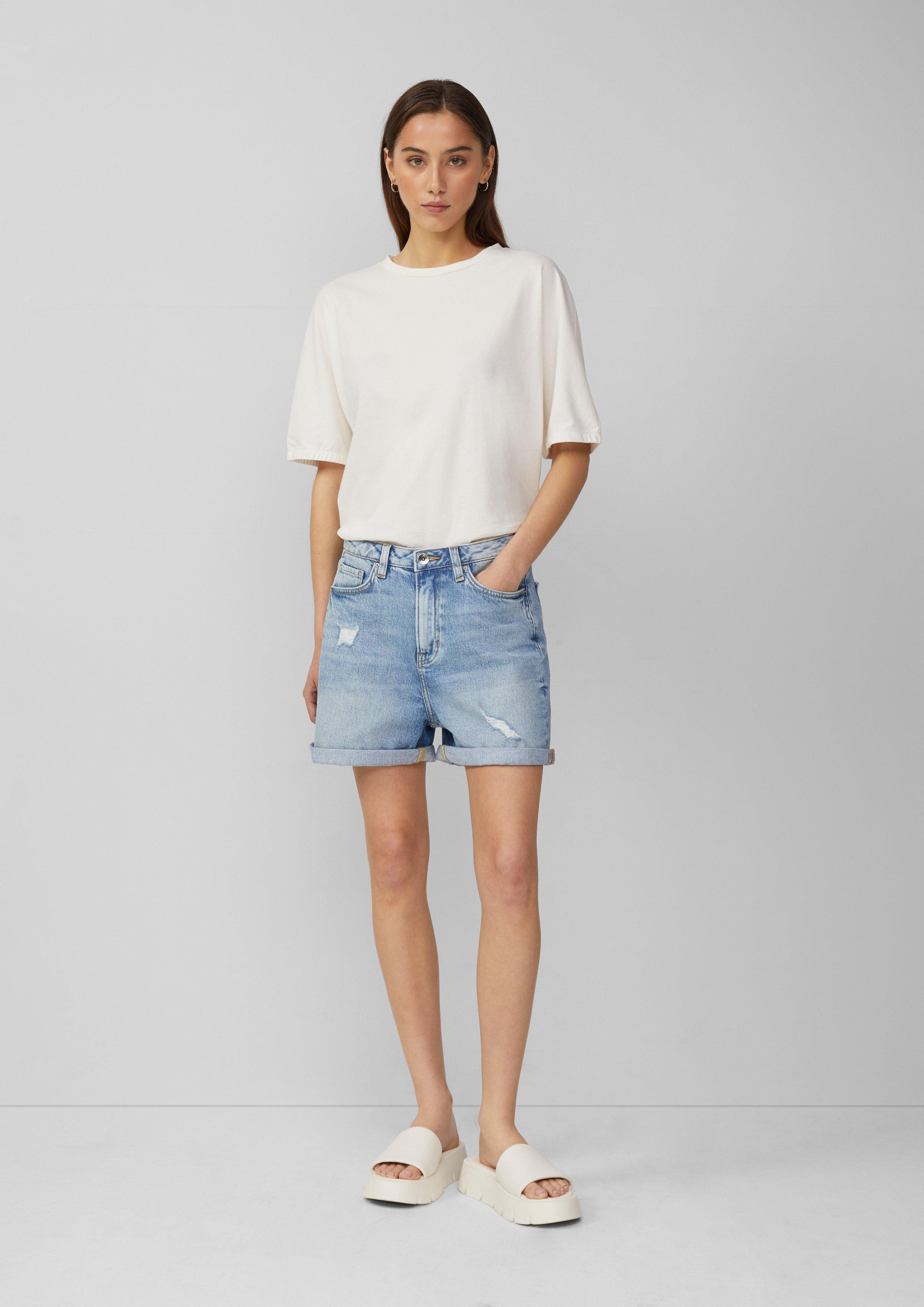 QS Shorts Jeans Mom / Relaxed günstig online kaufen