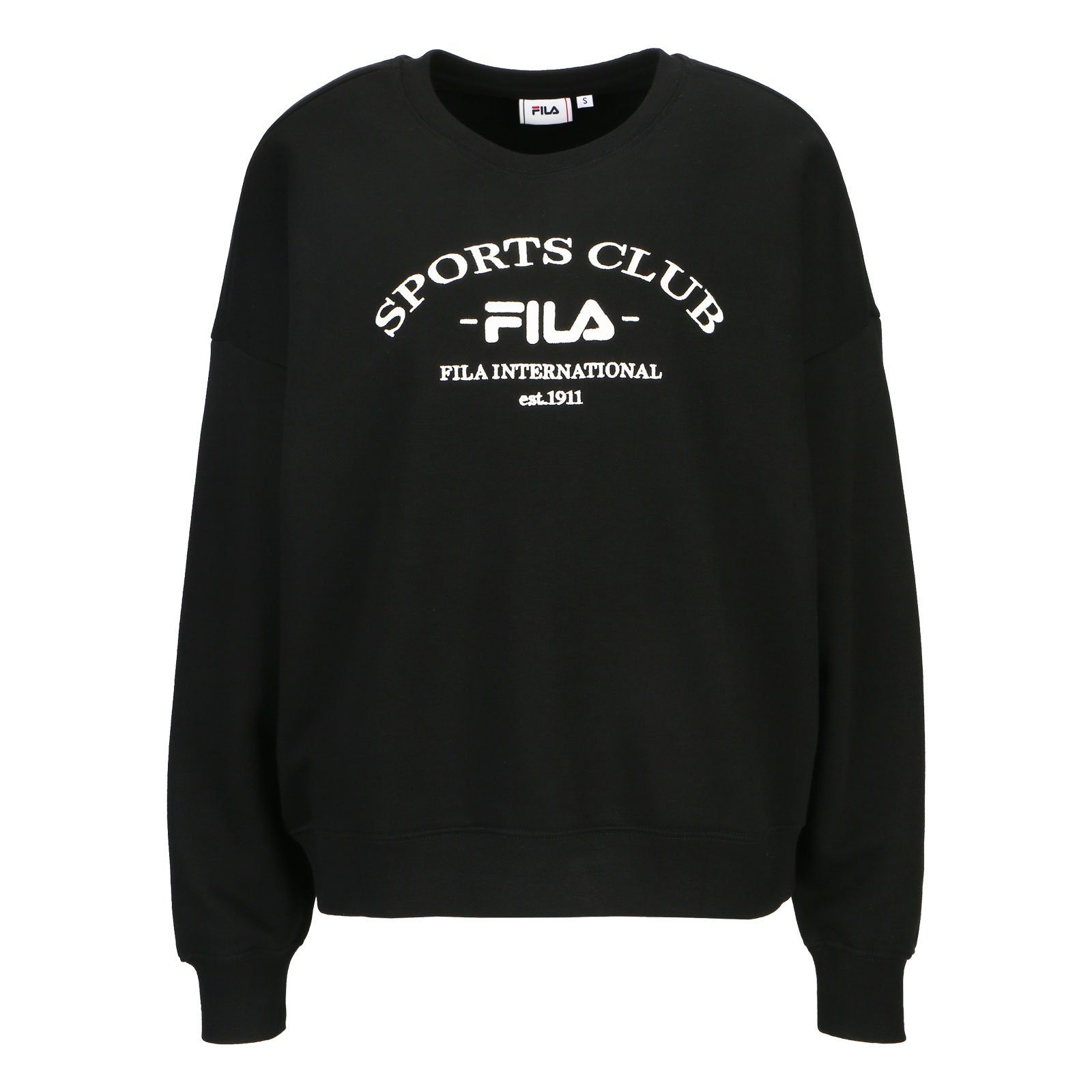 Fila Sweater Borod Loose Fit Crew Sweat mit aufgesticktem Markenlogo günstig online kaufen