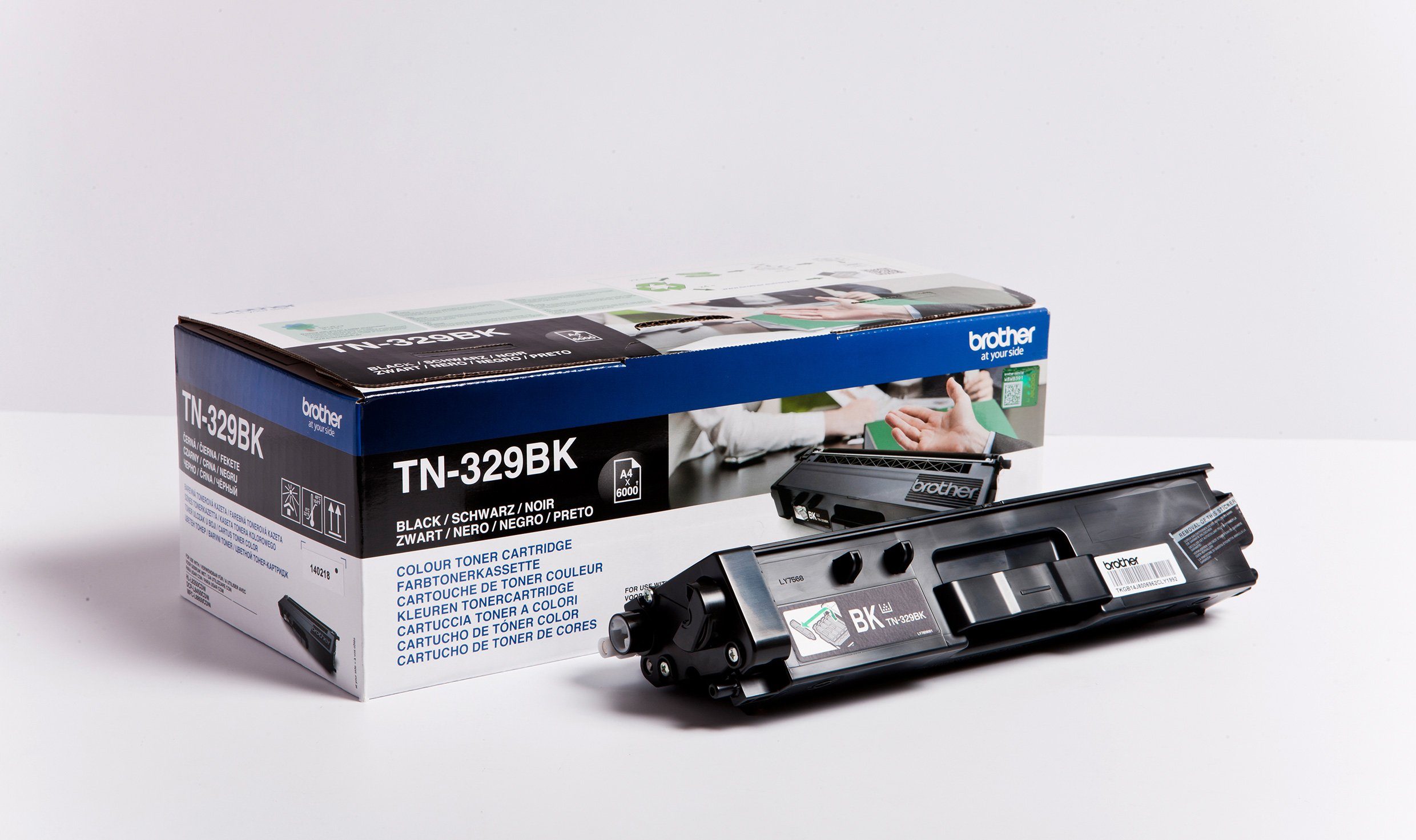 Tonerkartusche 1 Tonerkartusche TN-329 ca. 6.000 Seiten - black