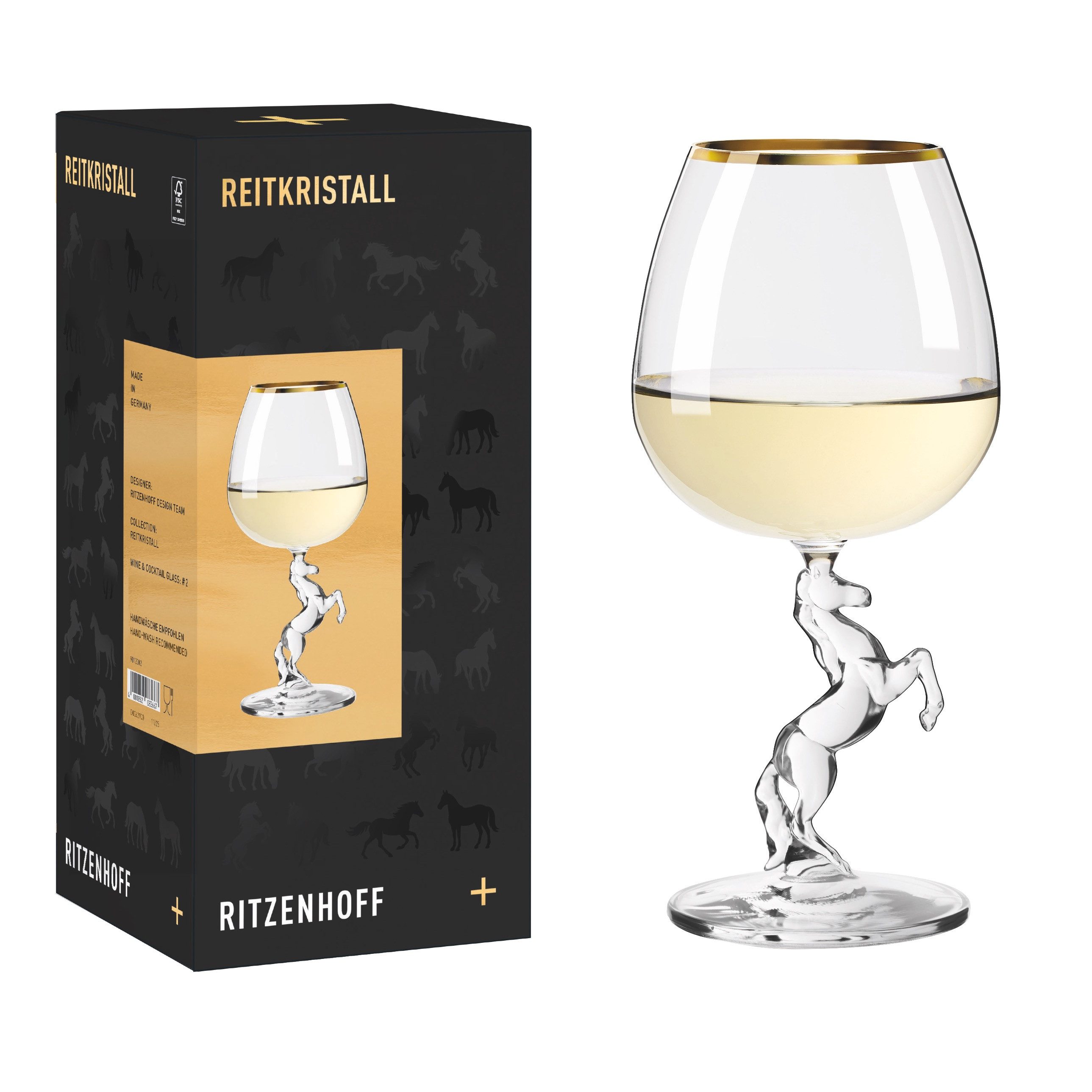 Ritzenhoff Weinglas Reitkristall
