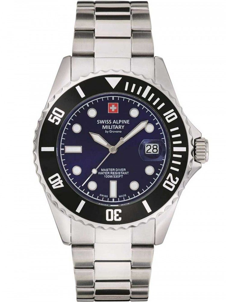 Quarzuhr Swiss Alpine Military 7053.1138 Taucheruhr 42mm 10ATM günstig online kaufen