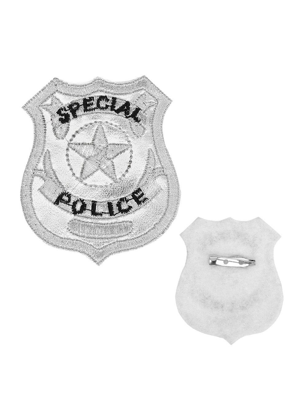 Boland Polizei-Kostüm Polizei Accessoire-Set, Zubehör für den klassischen Co